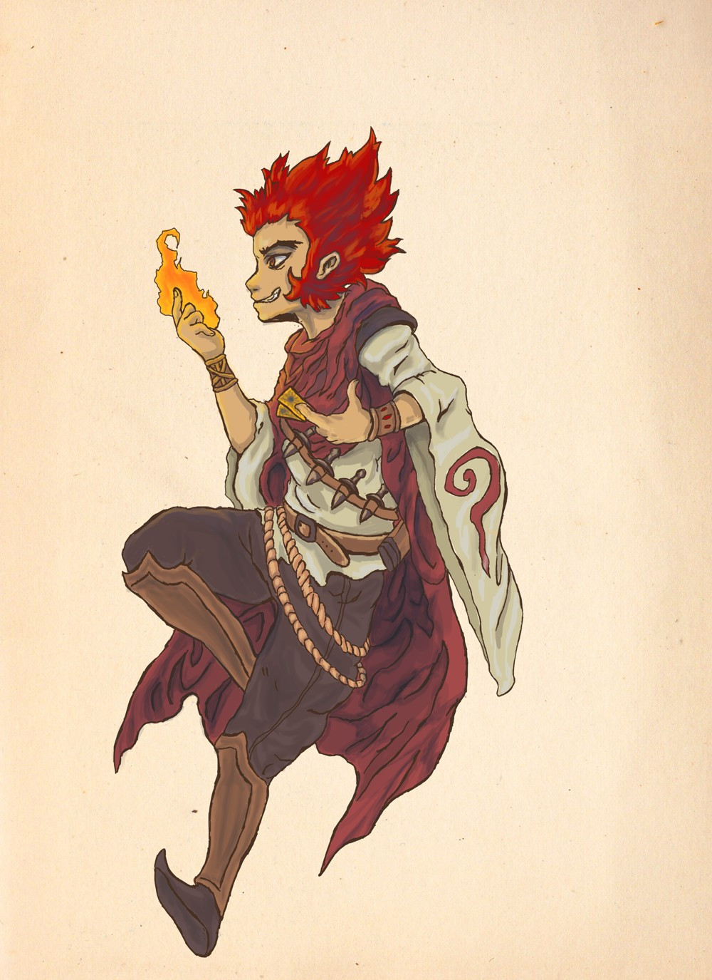 Magiah | Ifrit | (Efreeti Bloodline) Sorcerer | Legacy of Fire