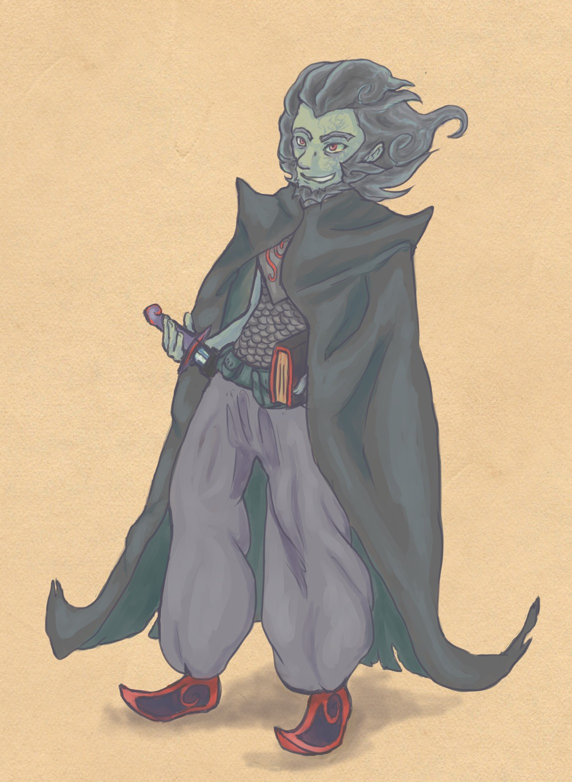 MEAR | Sylph | Magus devoted to Gorum | *Planescape but ran in pathfinder.