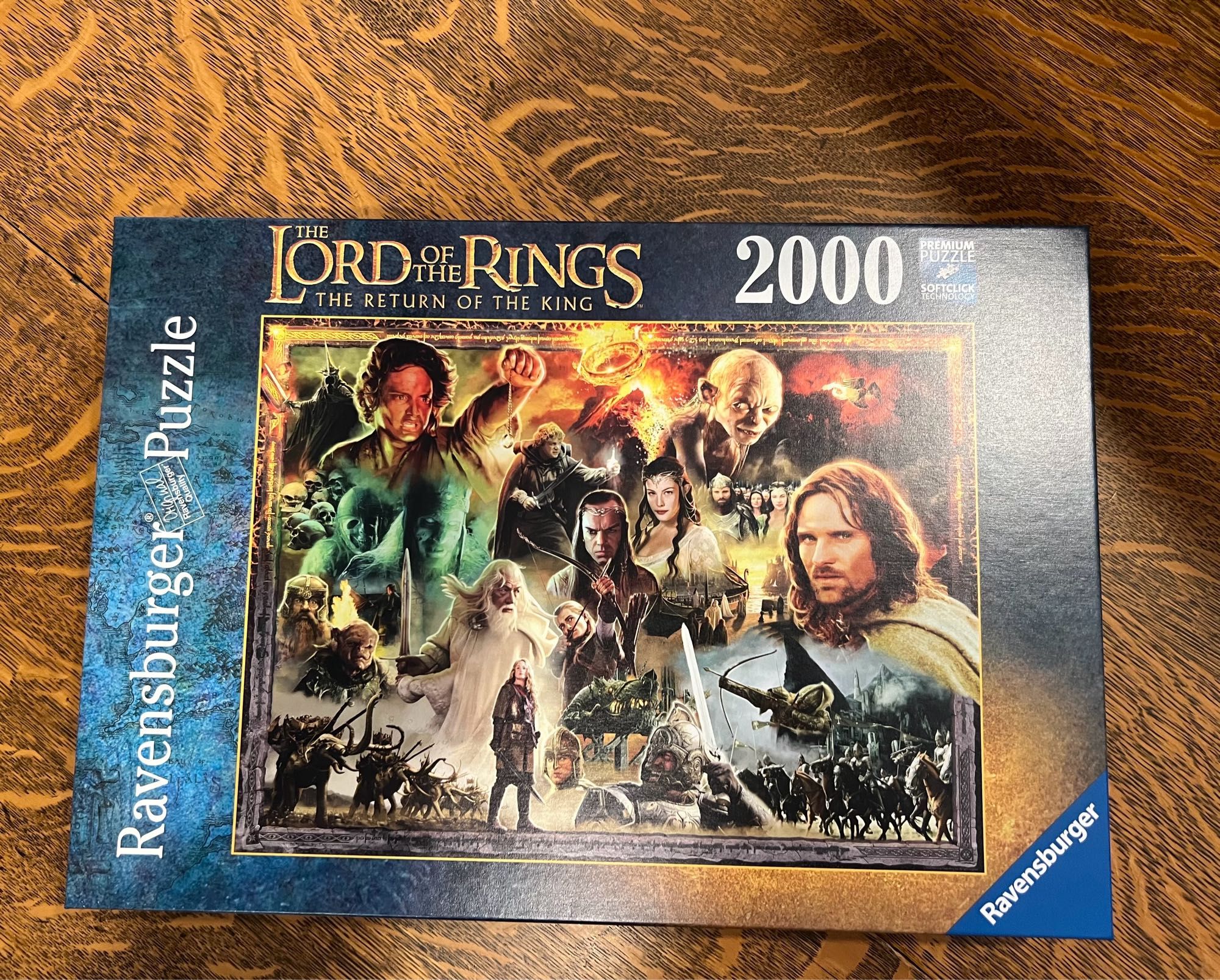 2000 piece Lord of the Rings puzzle