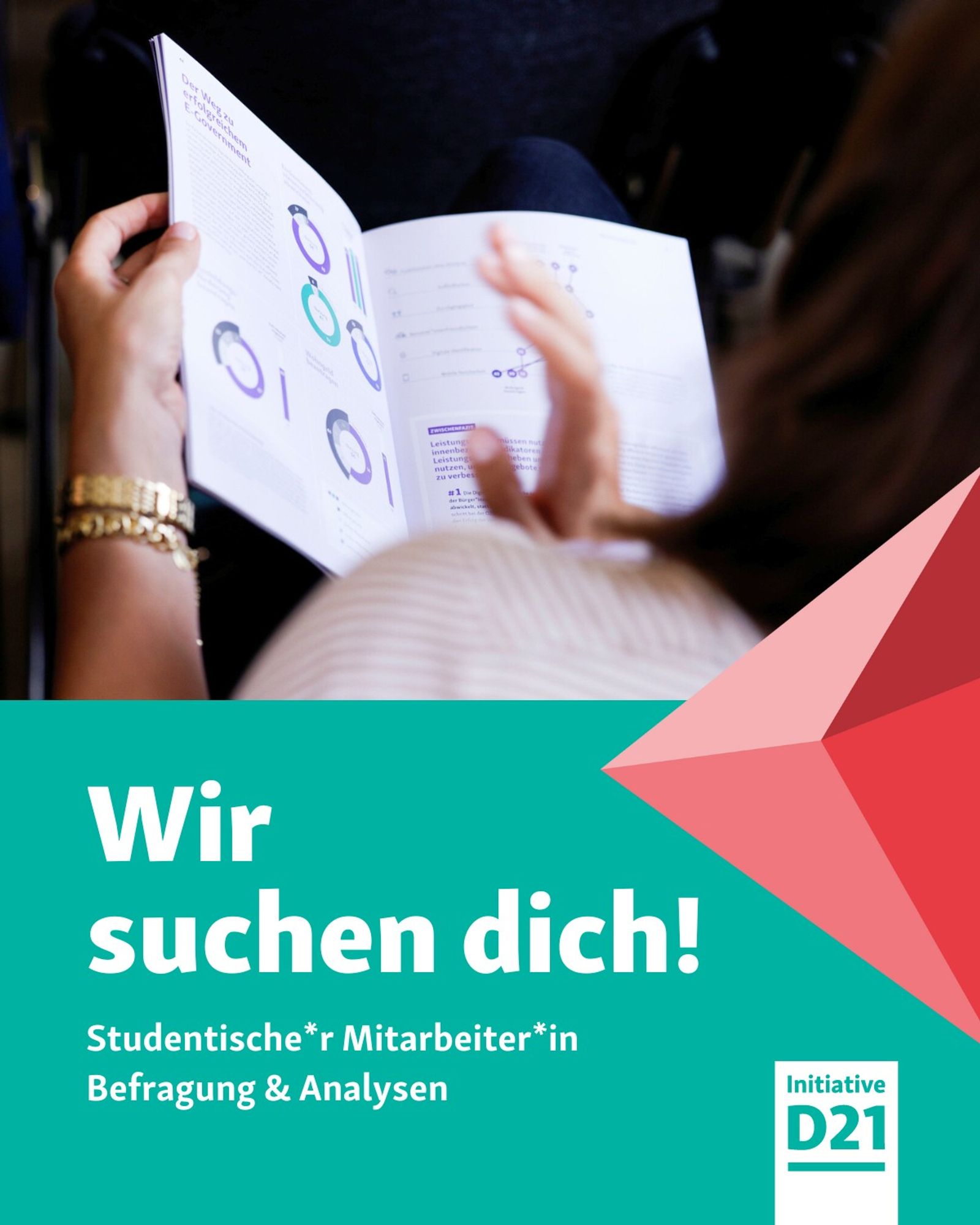 Wir suchen dich! Studentische*r Mitarbeiter*in
Befragung & Analysen