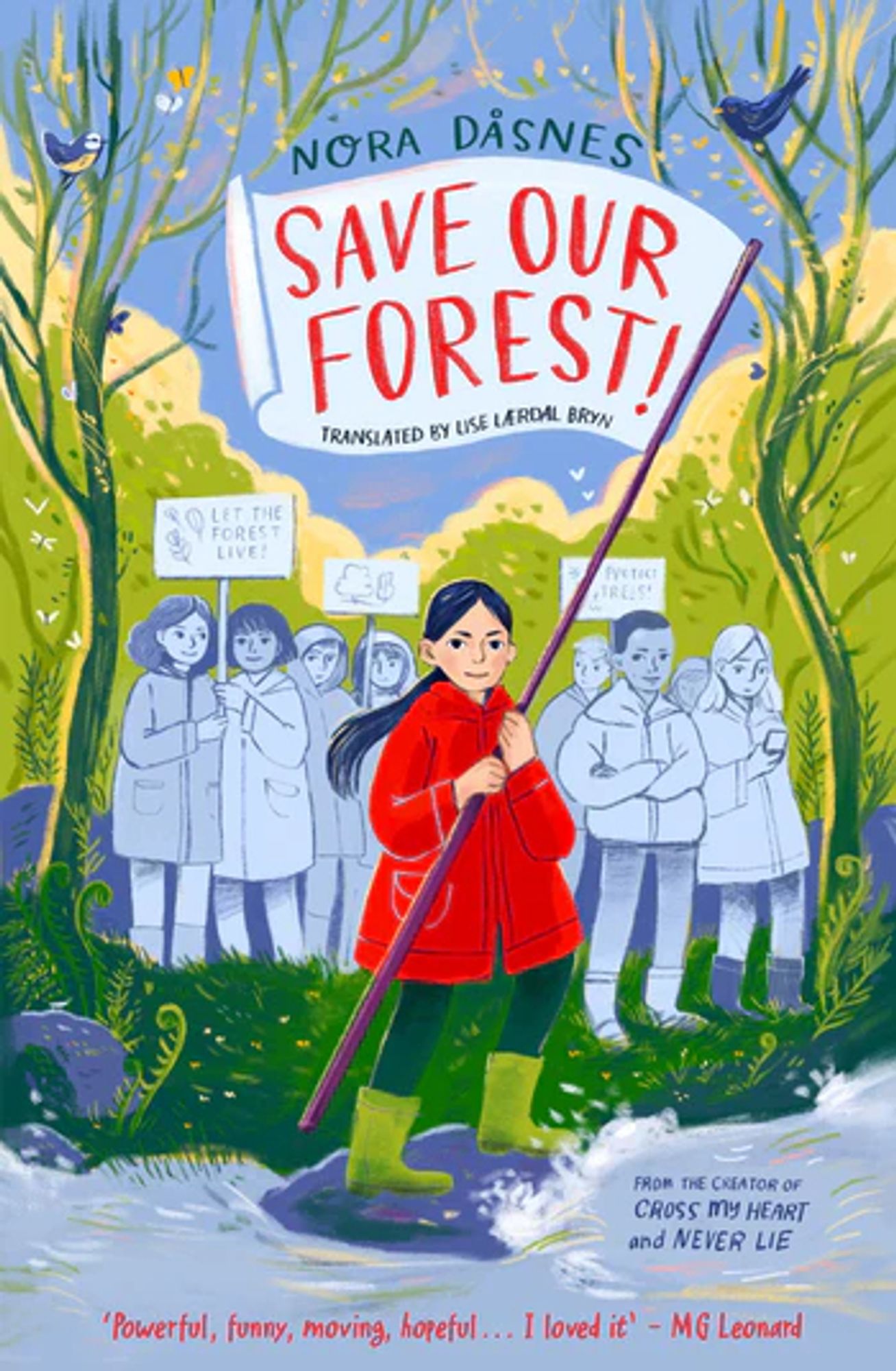 Book cover - Save out Forest! by Nora Dâsnes