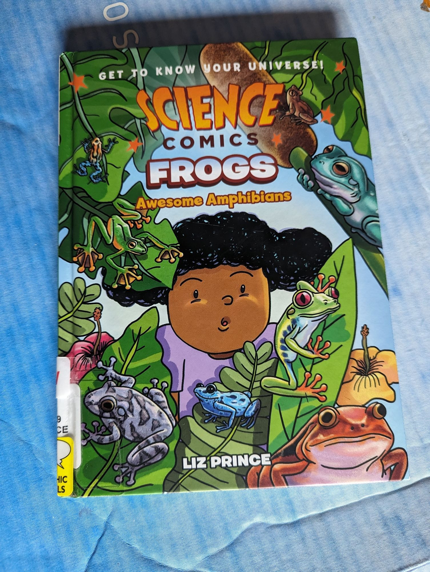 Science Comics Frogs Awesome Amphibians by Liz Prince