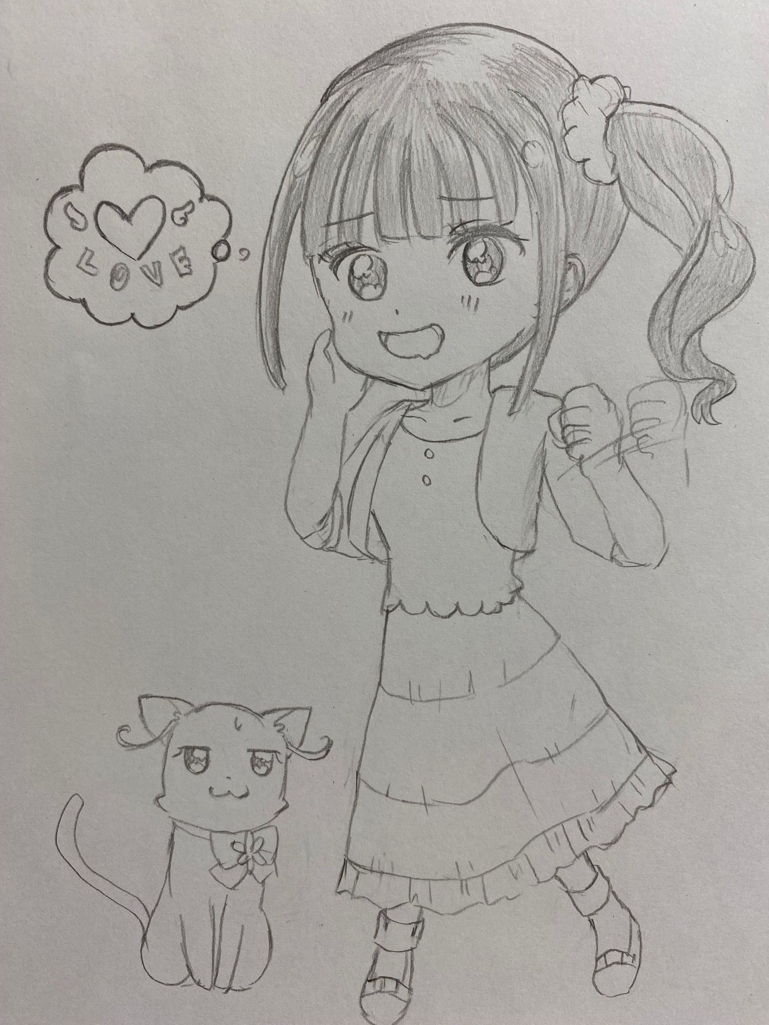 猫屋敷まゆちゃんとユキちゃん