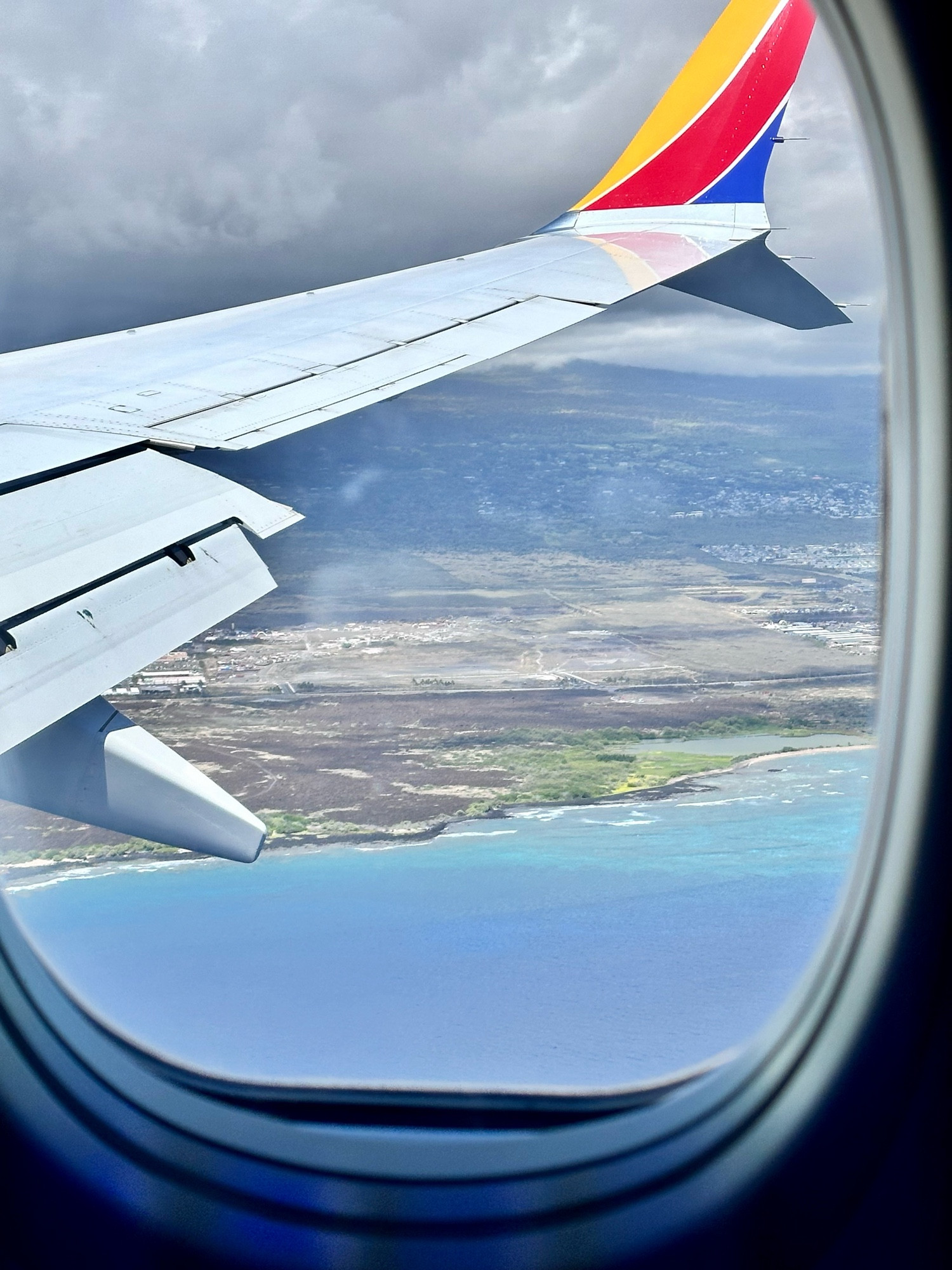 Landing in Hawaii