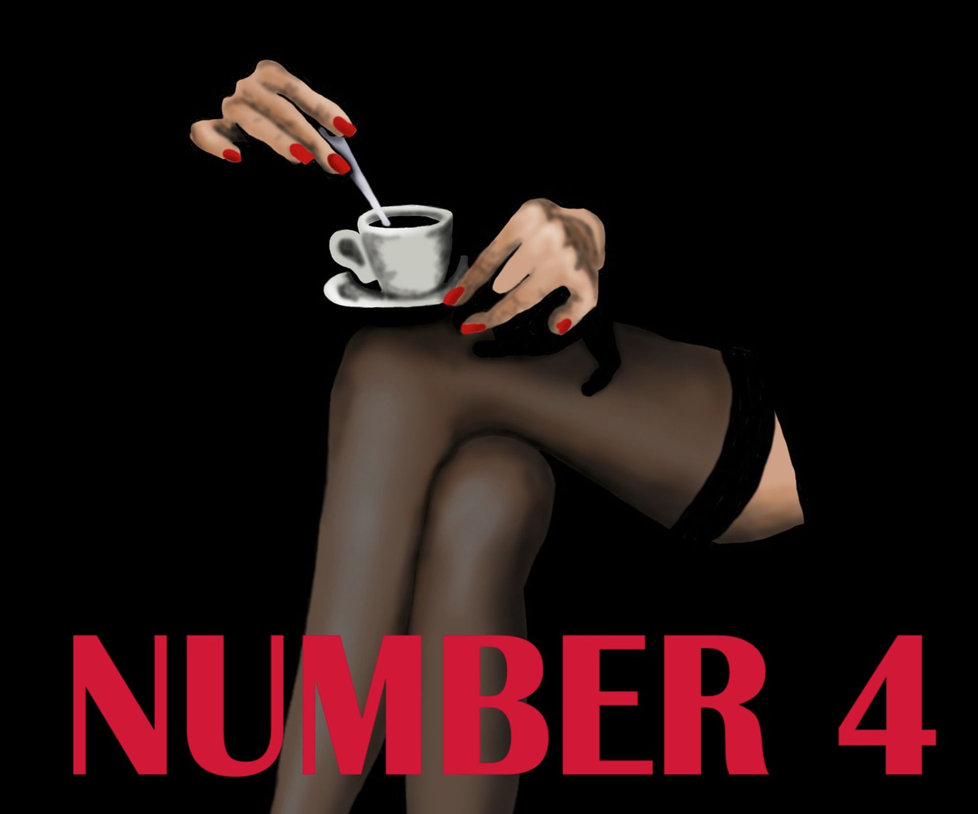 Working cover for Lee Winter's next book, Number 4