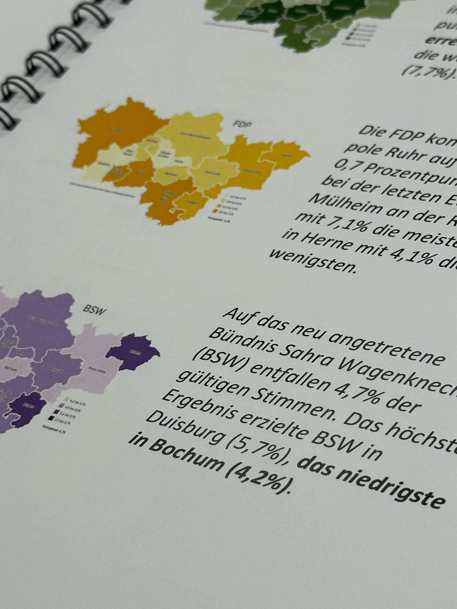 Auszug aus der Wahlanalyse der SPD Bochum-Ehrenfeld