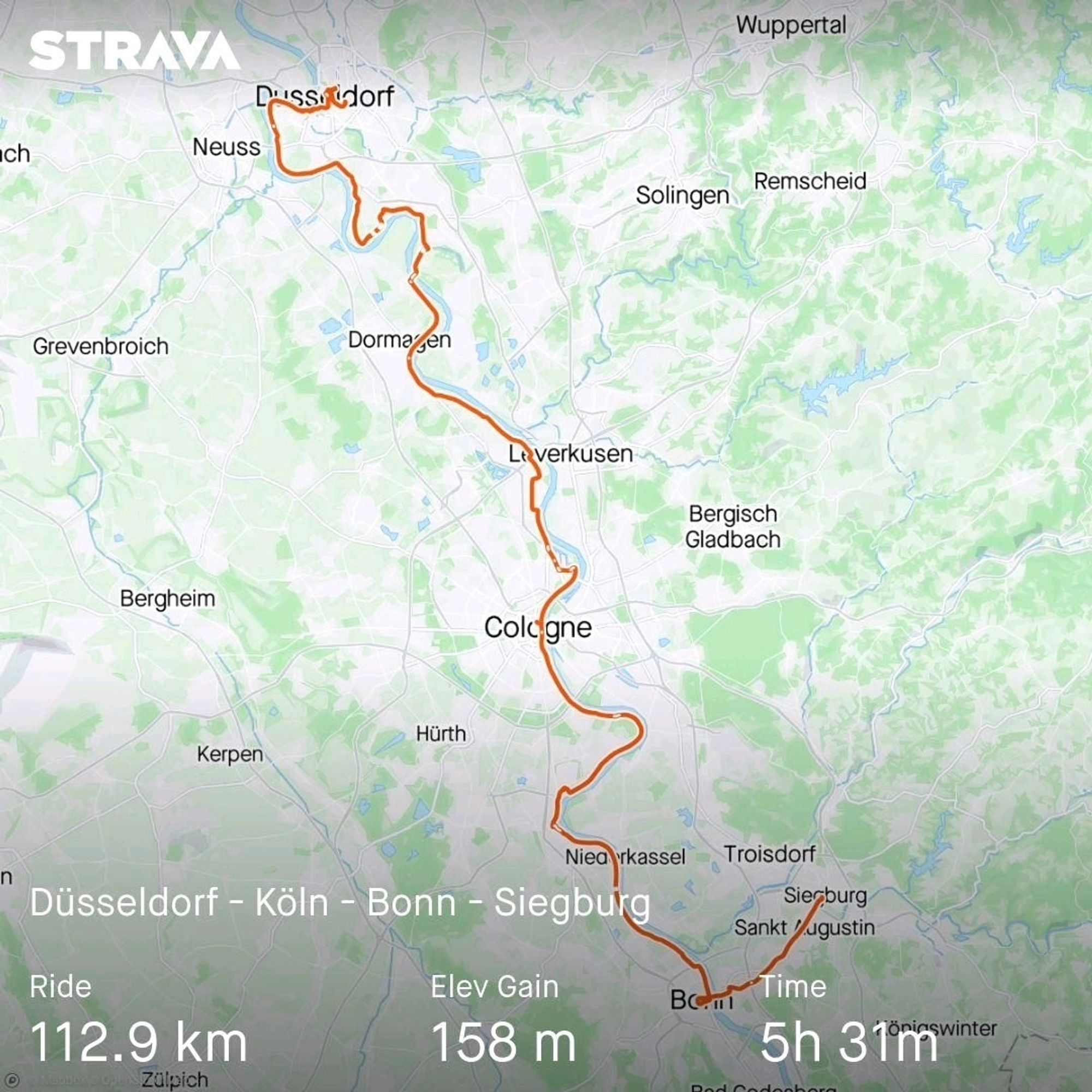 Strava map