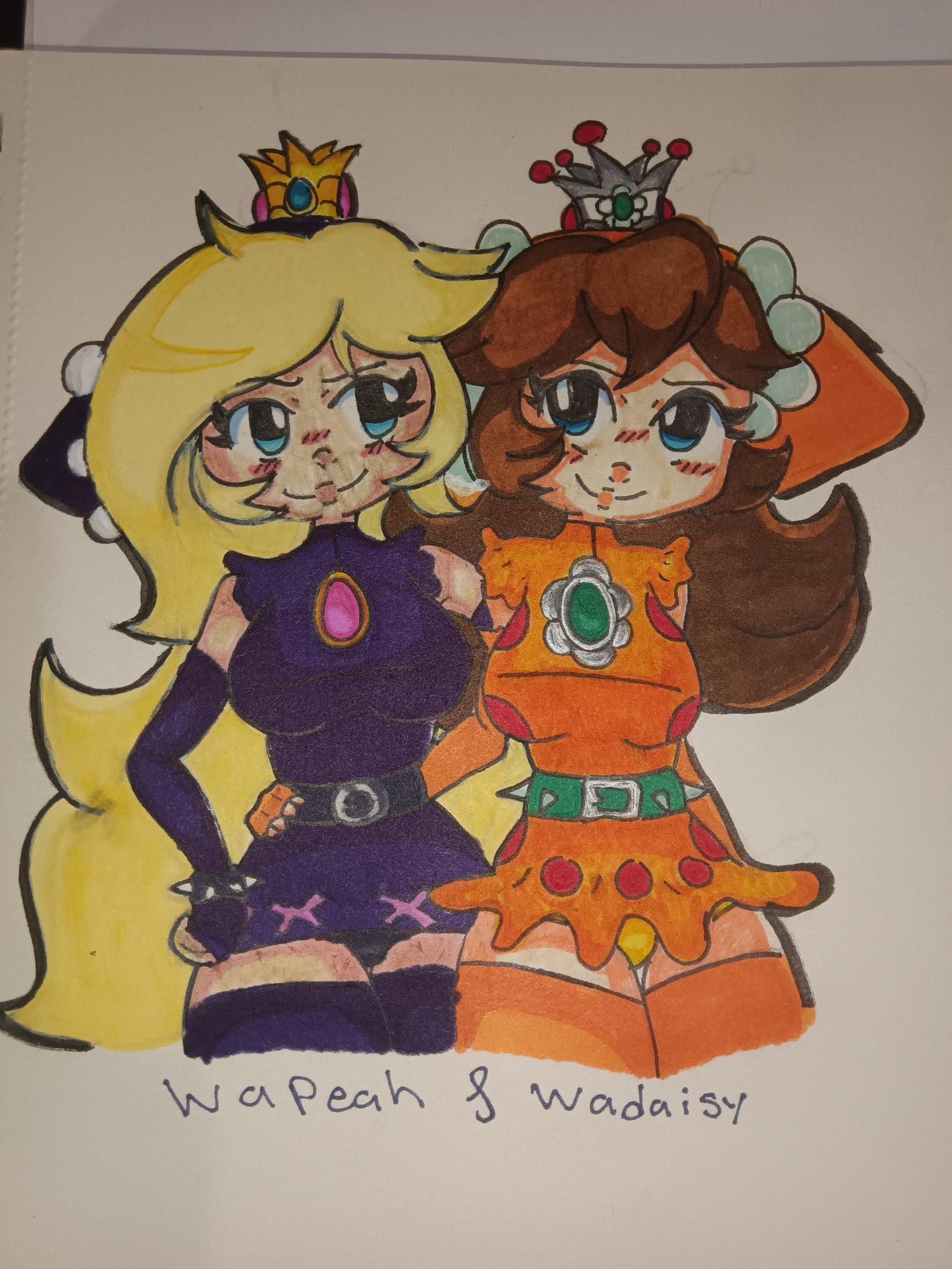 Wapeach & Wadaisy Fanart