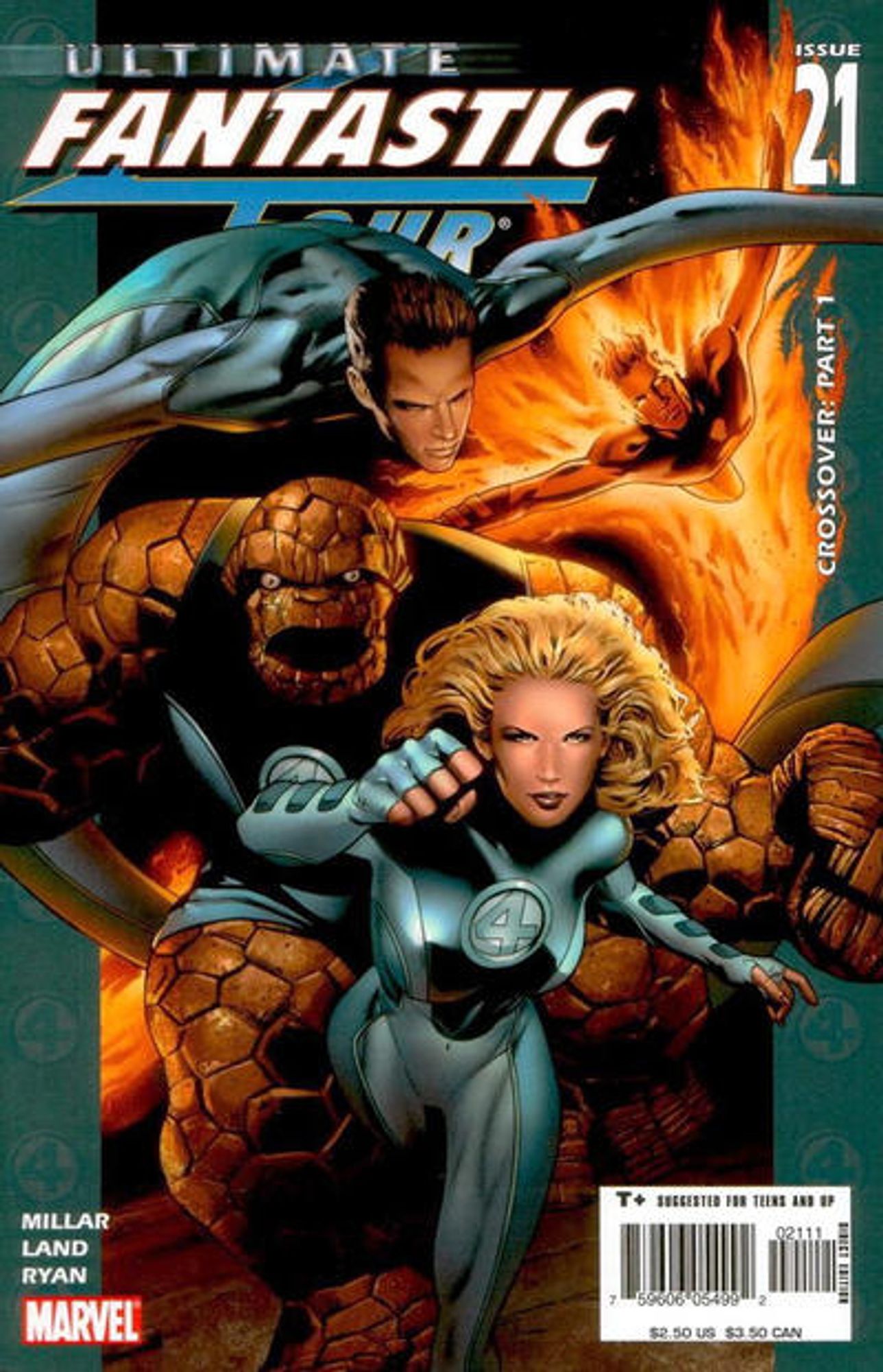 cover to Ultimate Fantastic Four 21