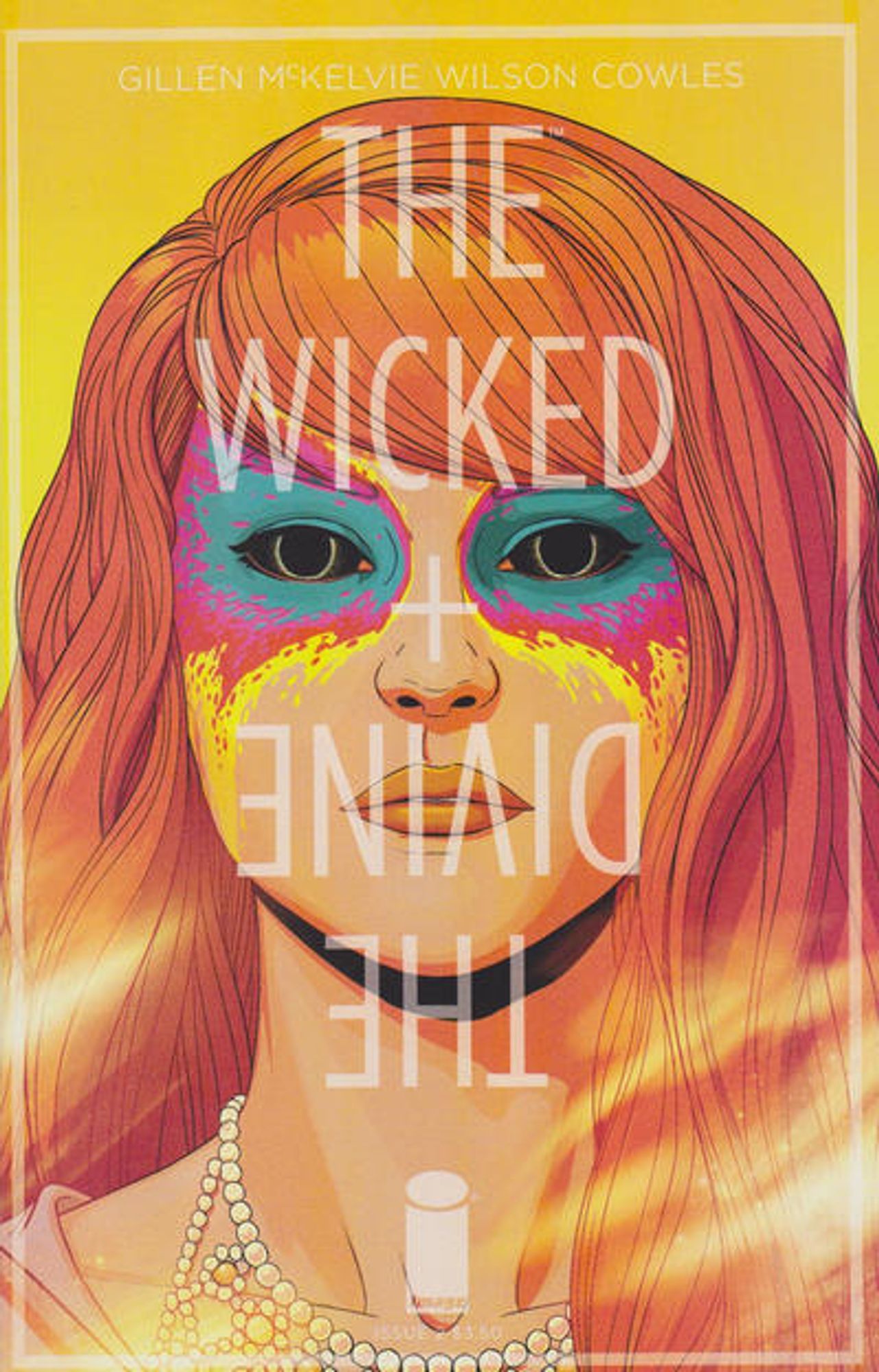 cover to The Wicked + the Divine 2: Amaterasu's face

Cover by Jamie McKelvie