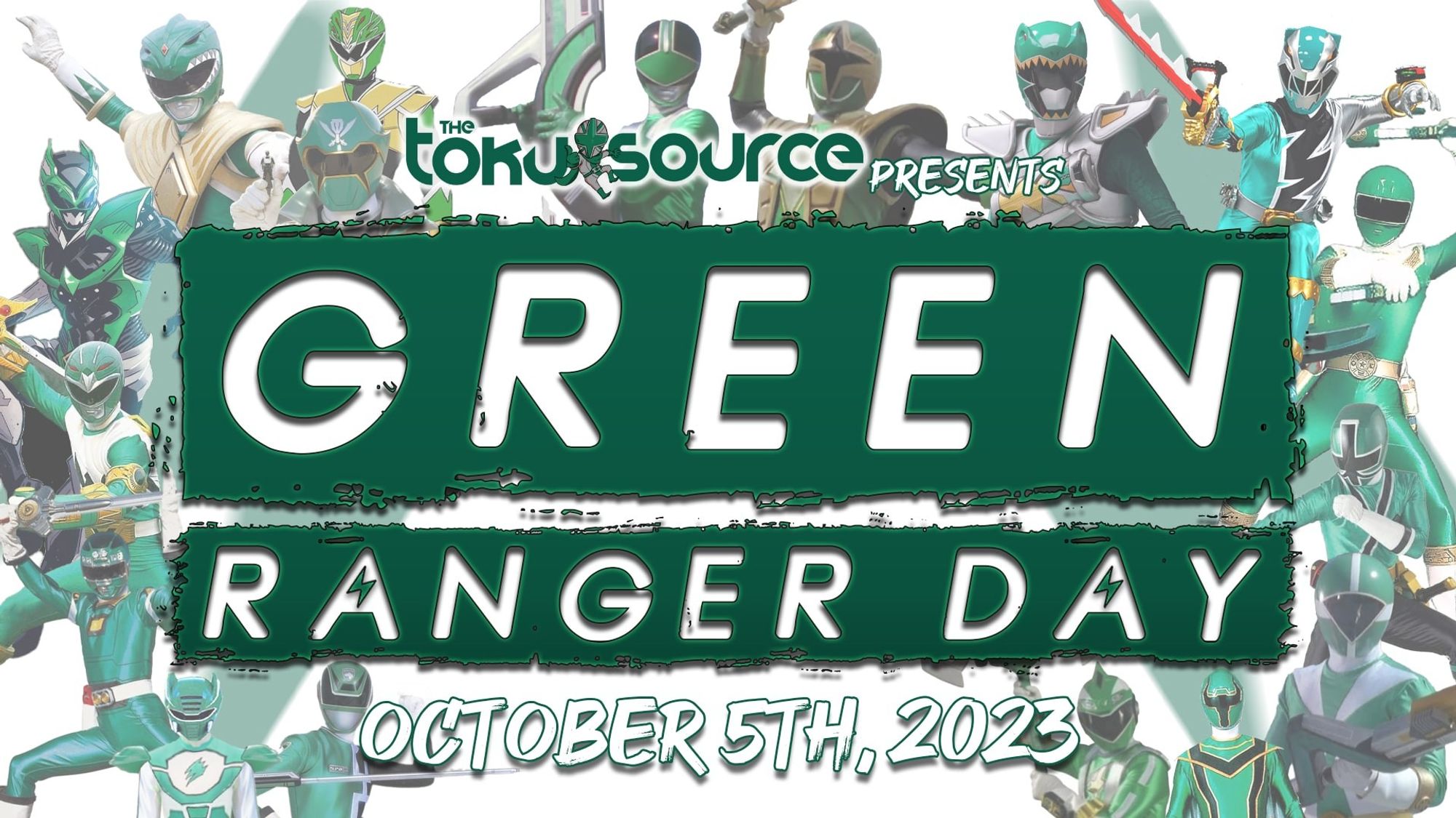 Graphic promoting Green Ranger Day on October 5th 2023