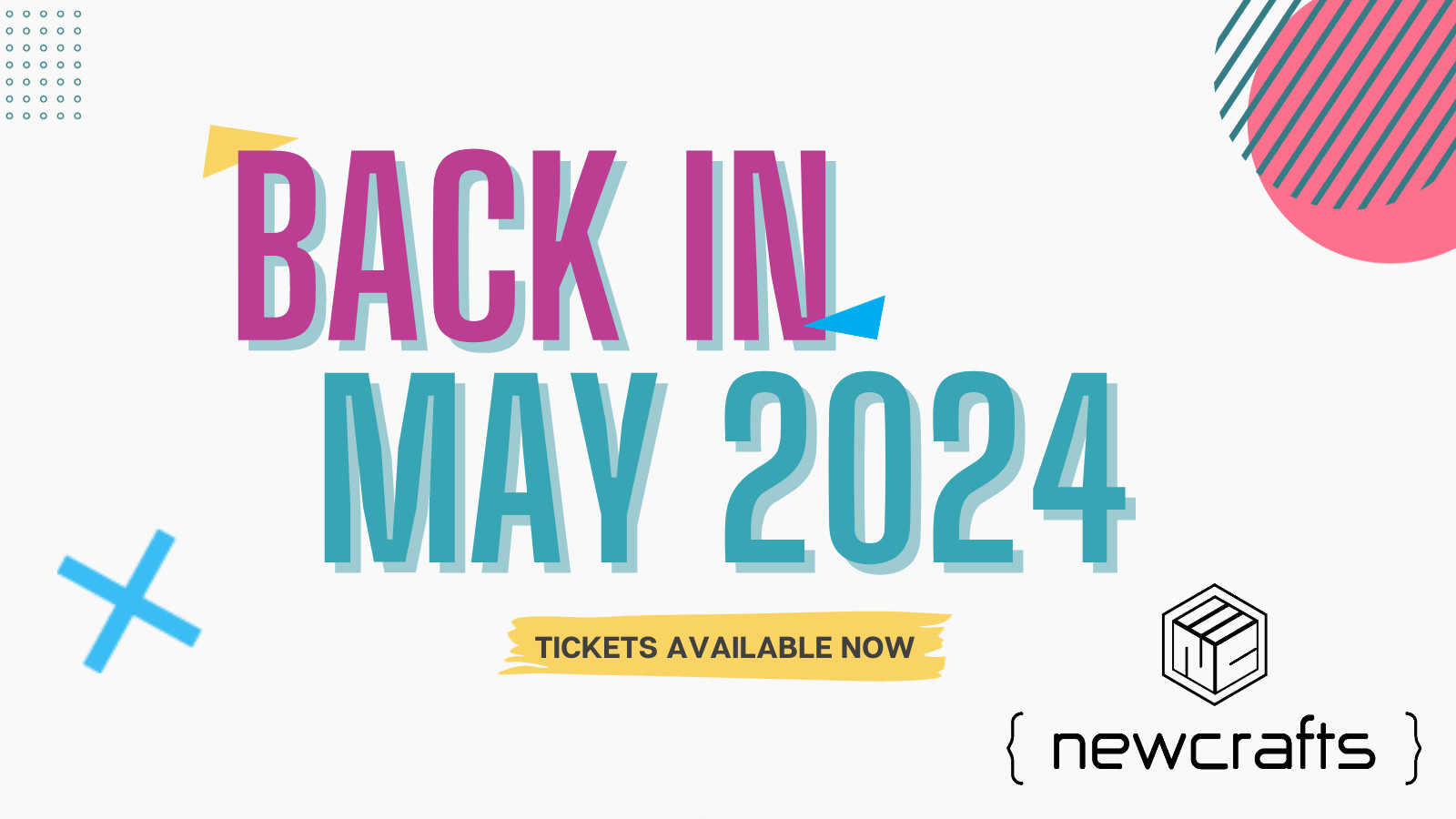 #NewCrafts2024 is coming back to Paris on May 16-17