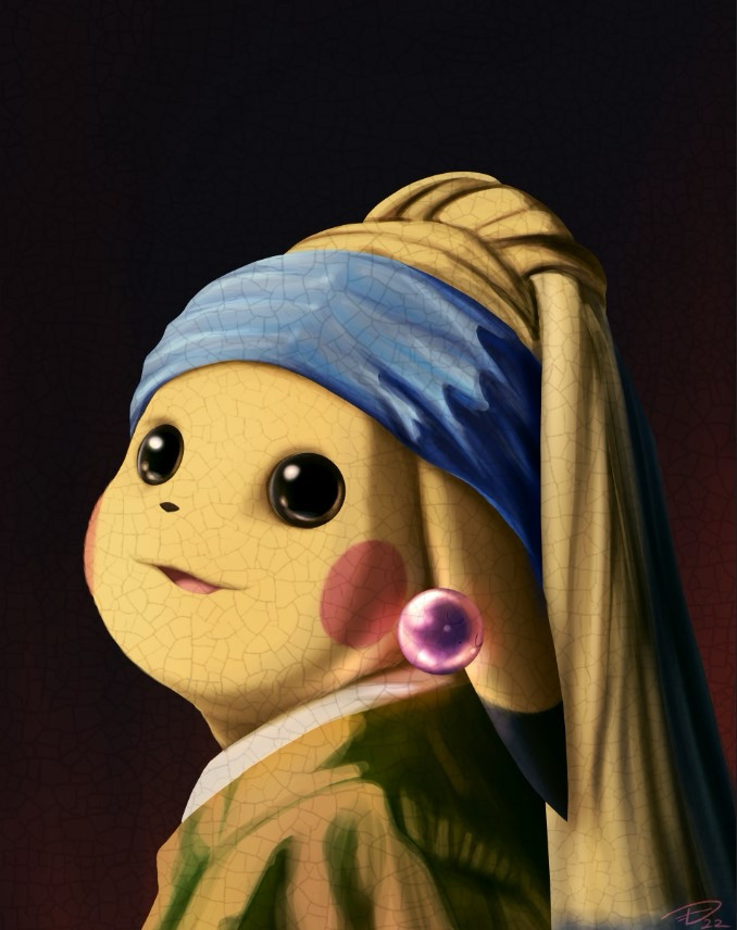 Girl with the clampearl earring