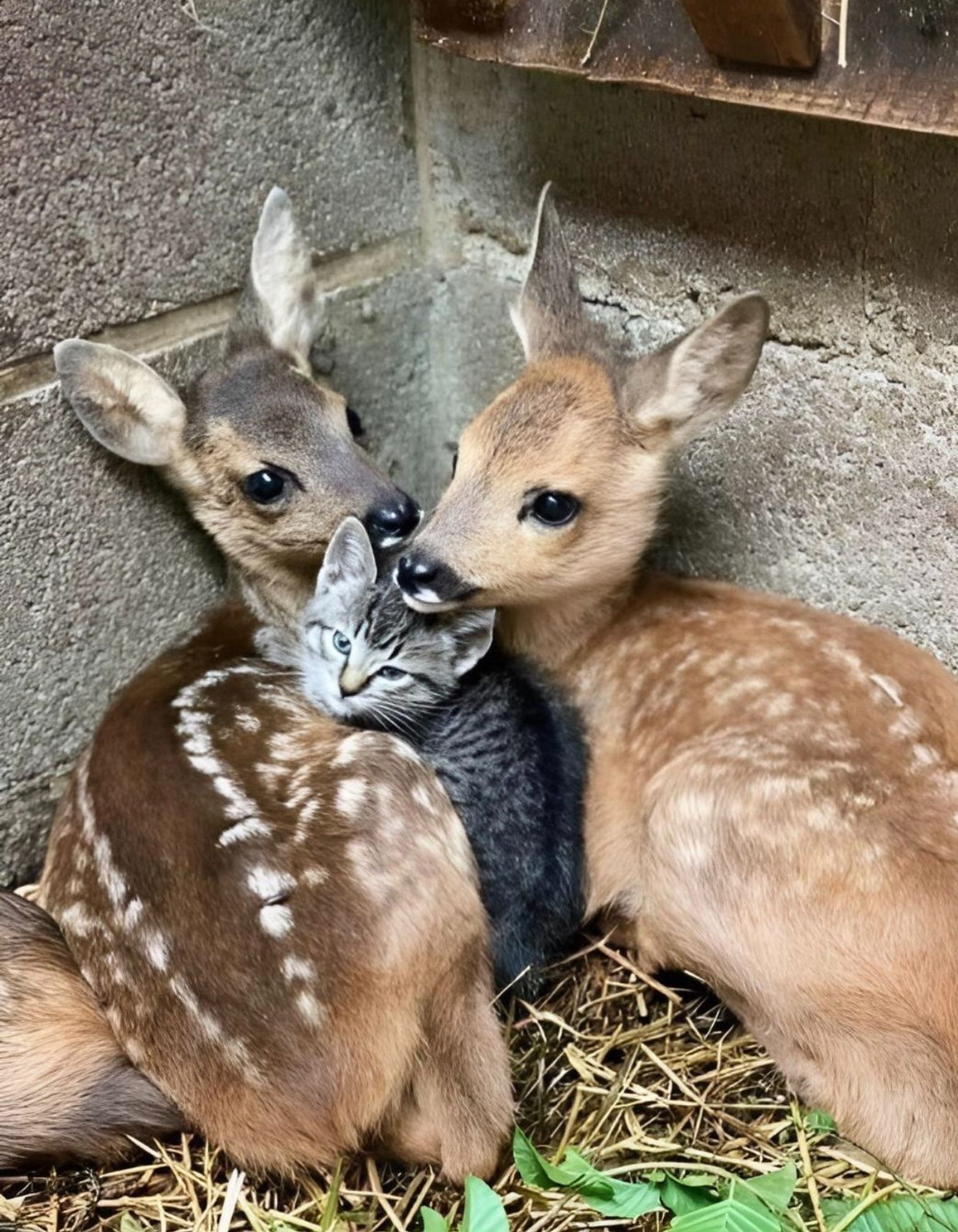 They are friendly ❤️🙏