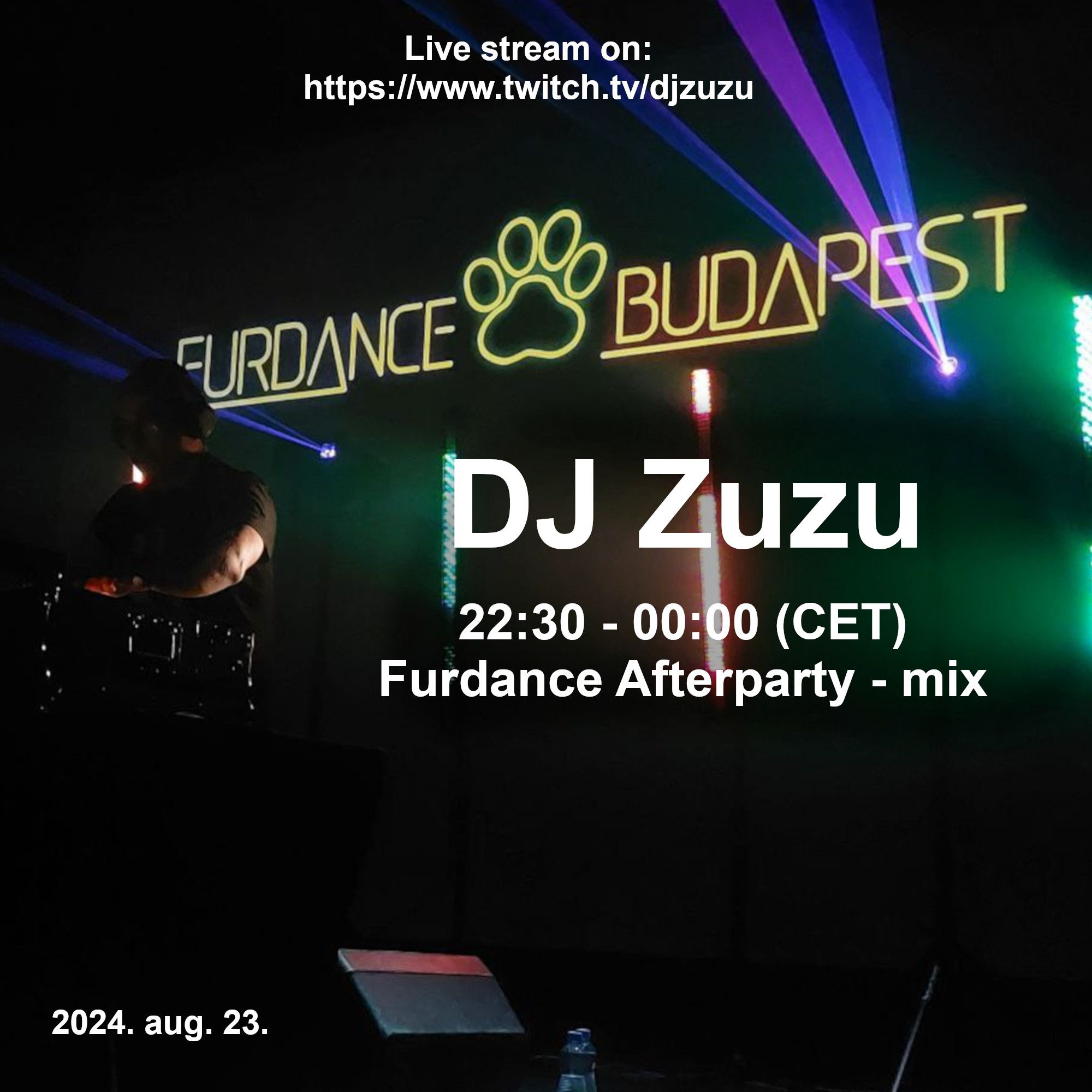 Dj Zuzu - Furdance Afterparty - mix  - on https://twitch.tv/djzuzu