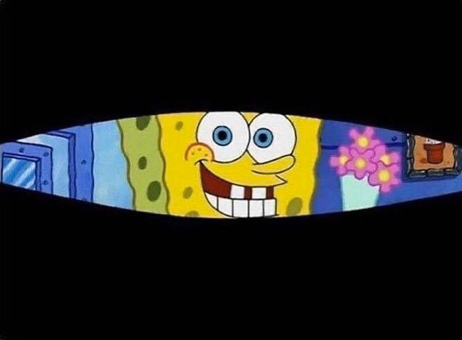 SpongeBob smiling 