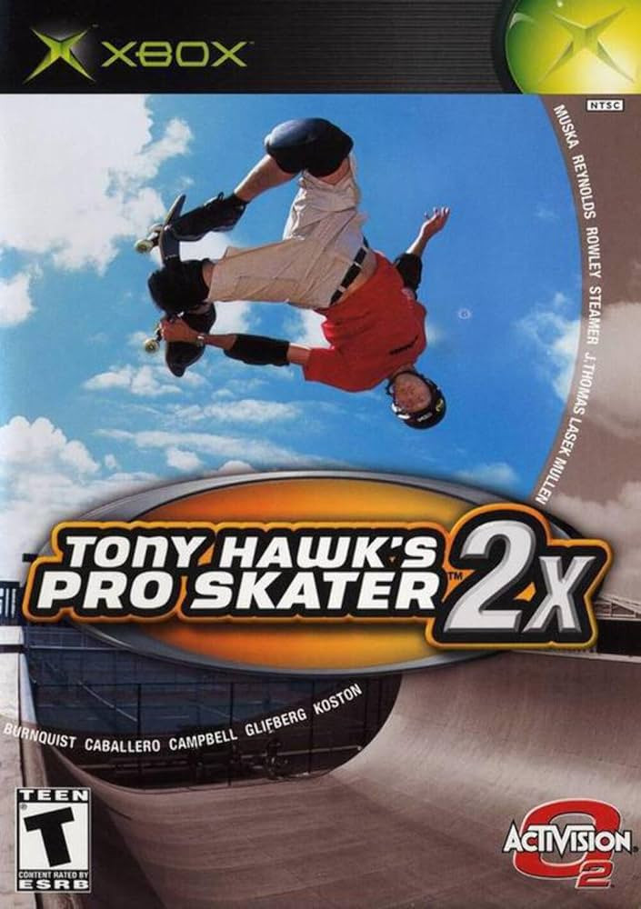 Tony Hawk's Pro Skater 2x on the original Xbox.