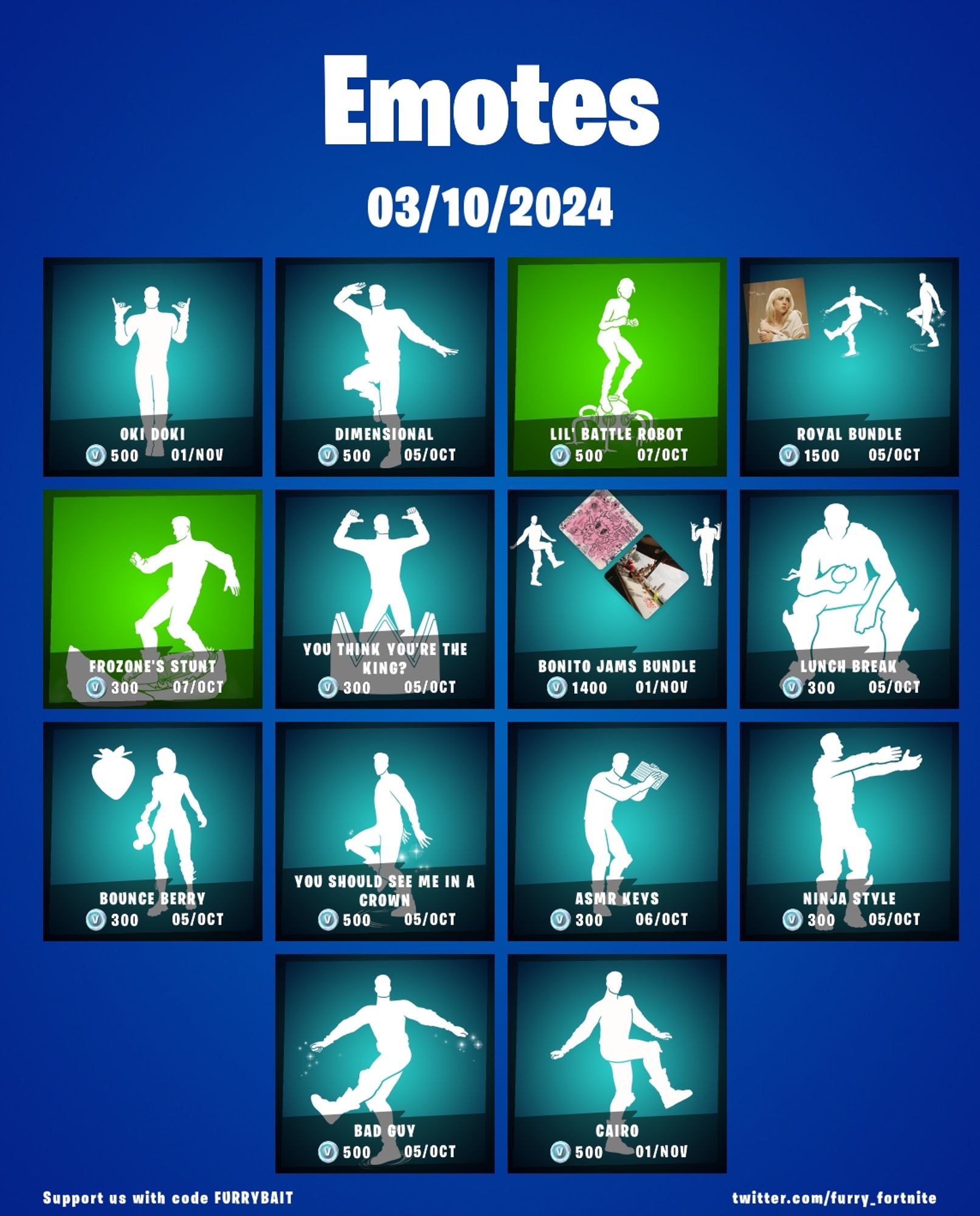 fortnite emotes