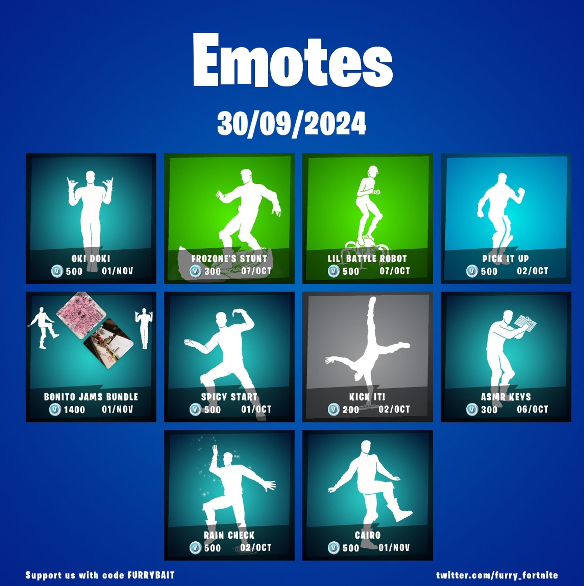 fortnite emotes