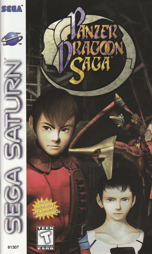 The box art for Panzer Dragoon Saga