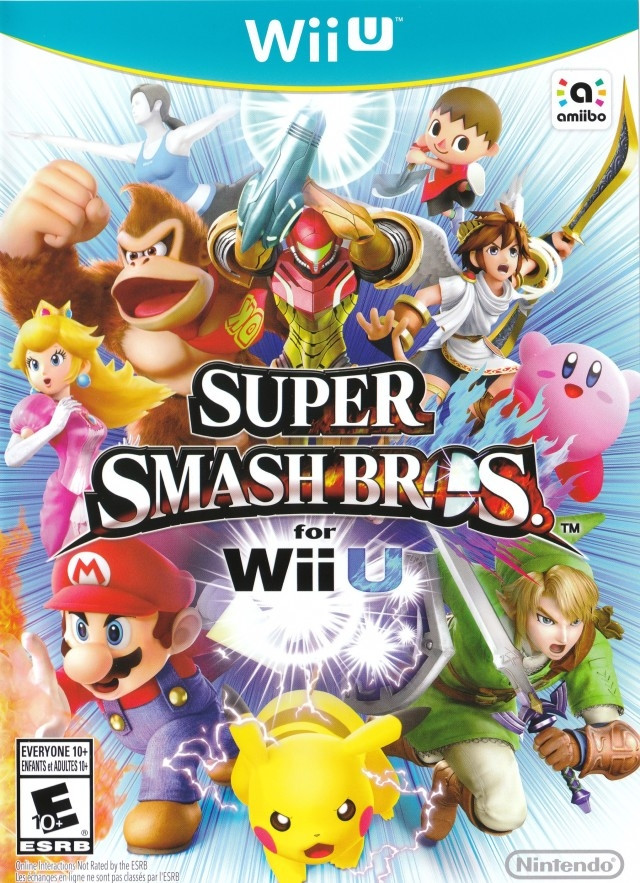 The box art for Super Smash Bros for Wii U