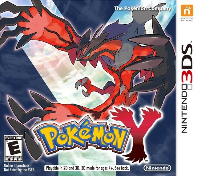 The box art for Pokemon Y