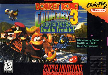 Donkey Kong Country 3 boxart