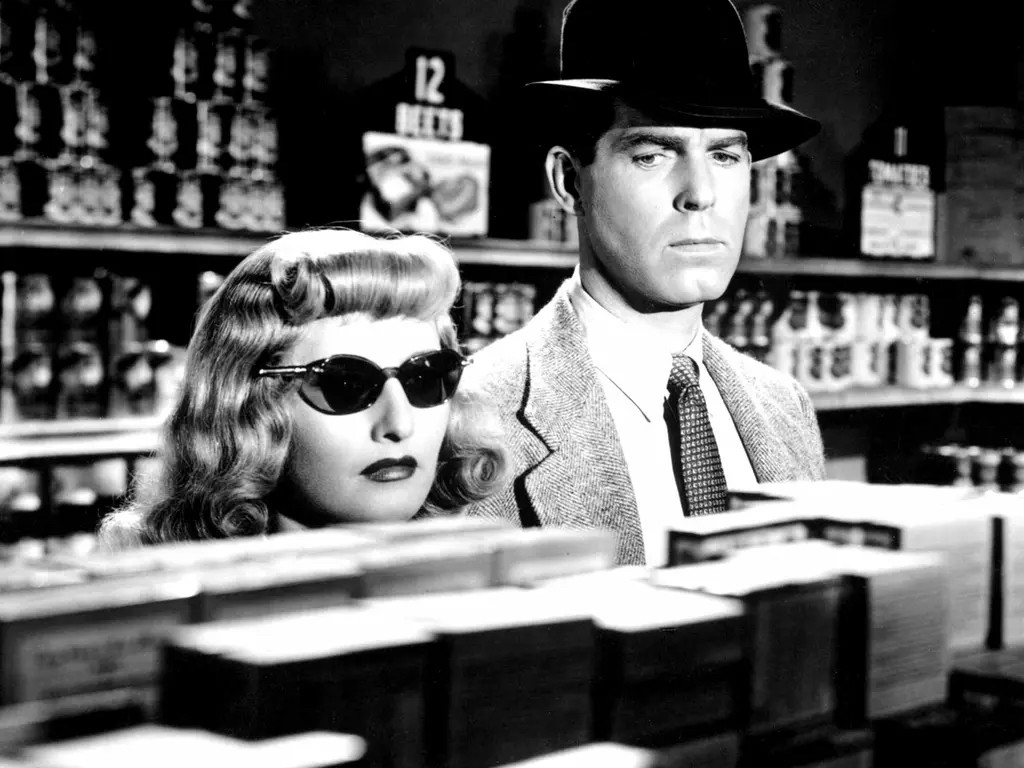 Barbara Stanwyck in Double Indemnity (dir. Billy Wilder) 