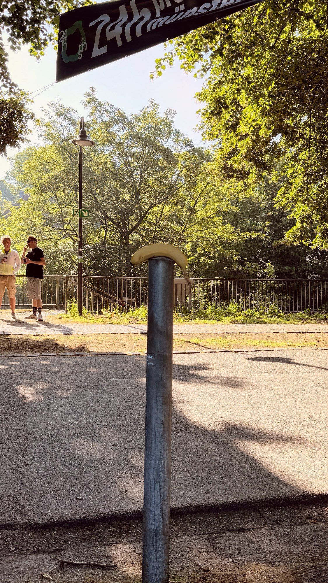 Foto einer Banane während der 24hpromenade Veranstaltung.