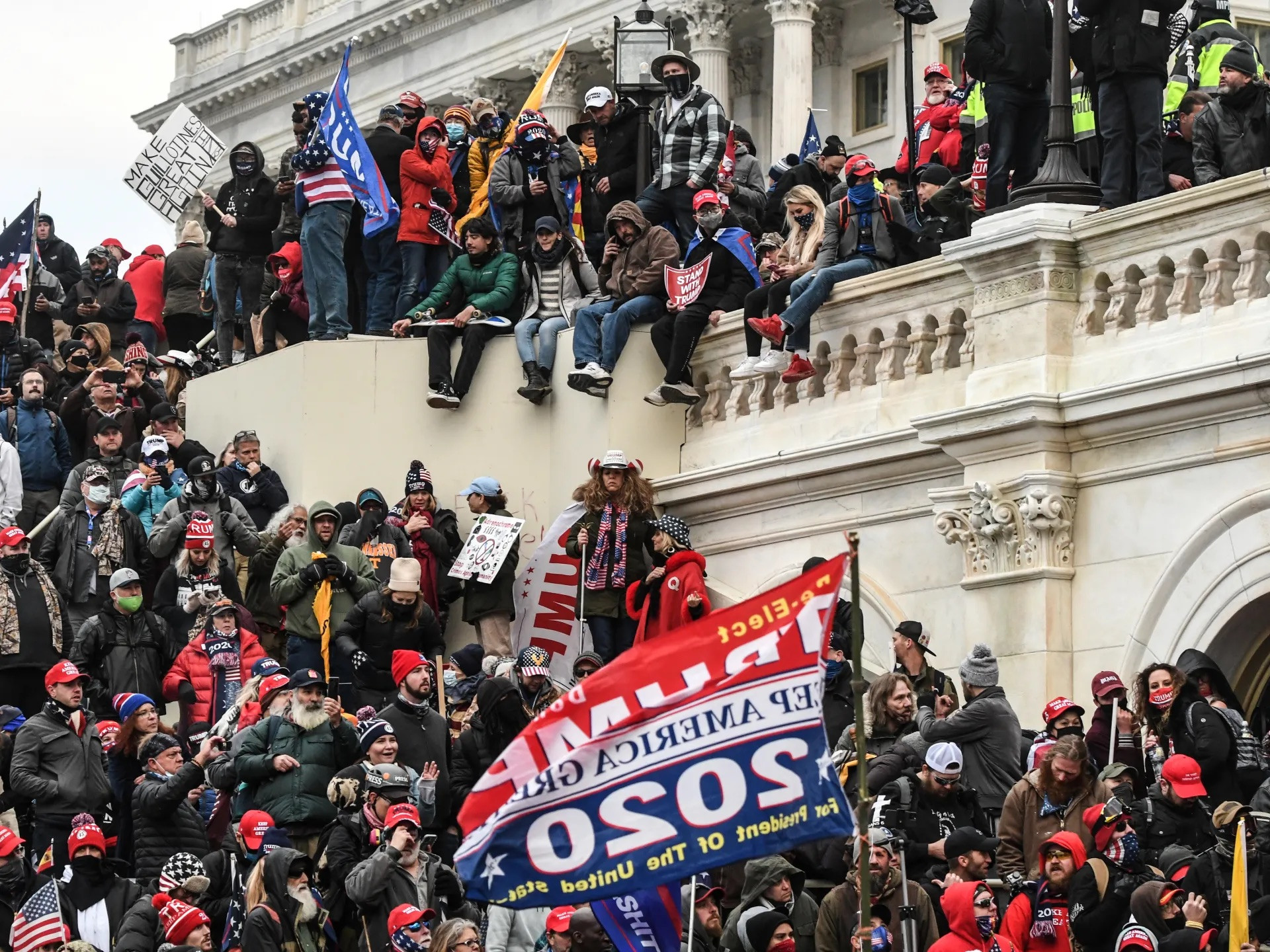 Trump’s Traitors, storming the Capitol Building in Washington DC on January 6th 2021. That was his failed insurrection. You think it would fail again?