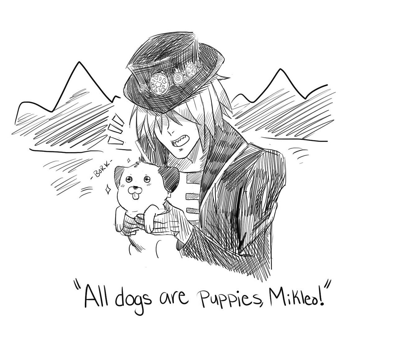 Dezel Speaking “ALL DOGS ARE PUPPIES, MIKLEO!” 