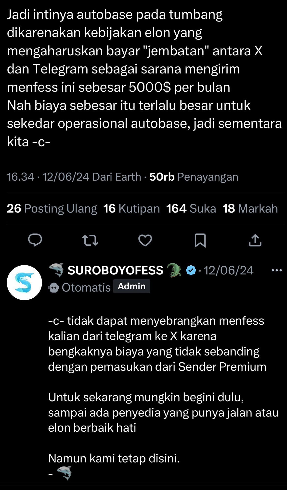 sumber : twt sbyfess