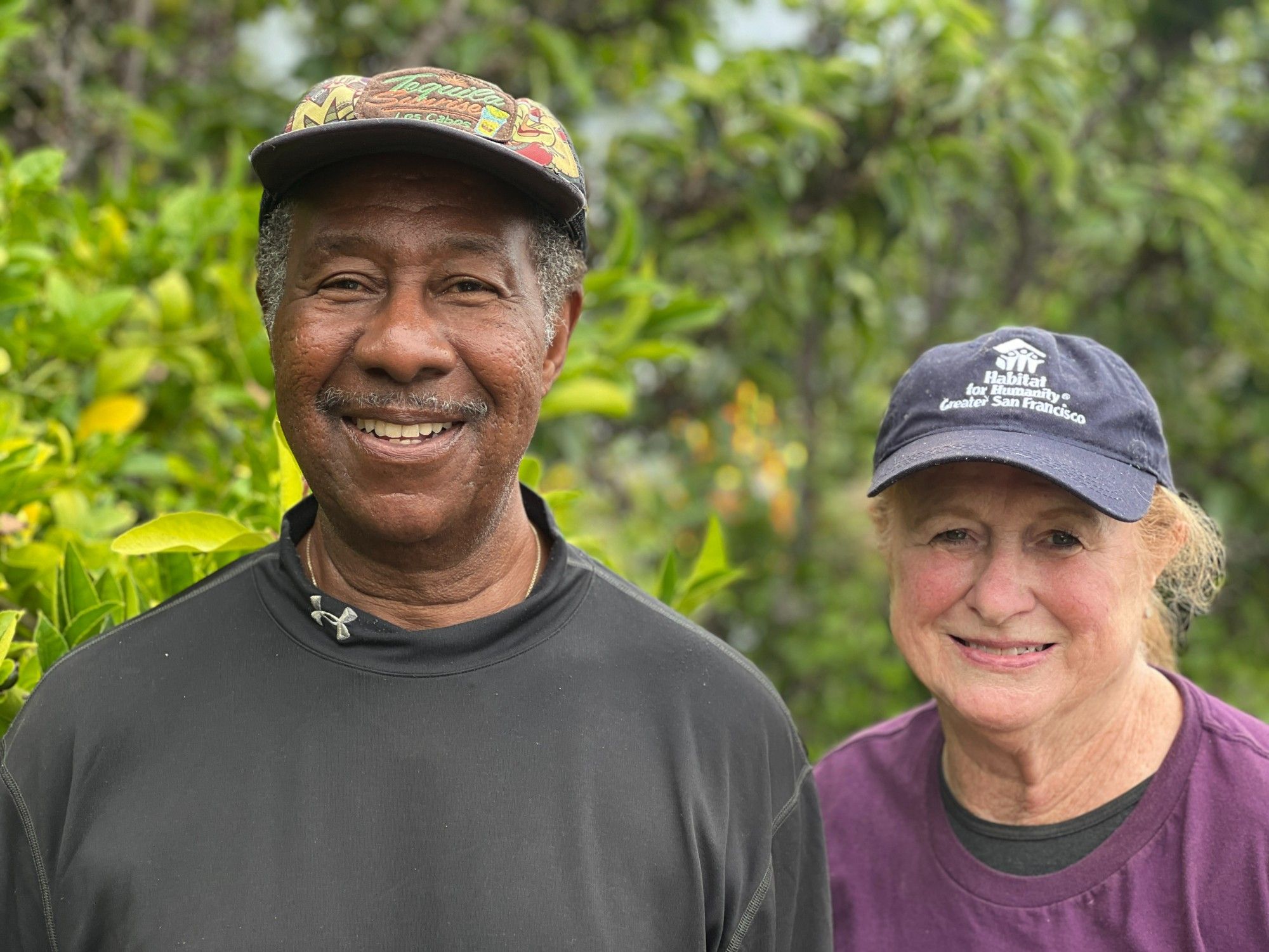 Joel and Mary McClure, the founding stewards of Bridgeview Garden.