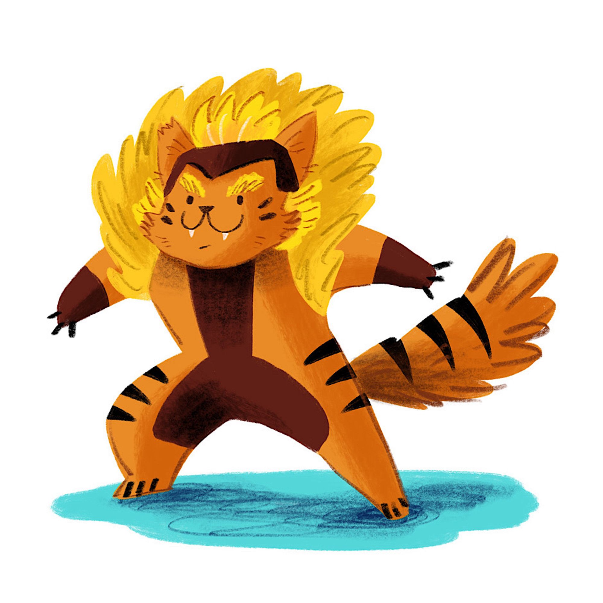 Cat dressed as Sabretooth from X-Men