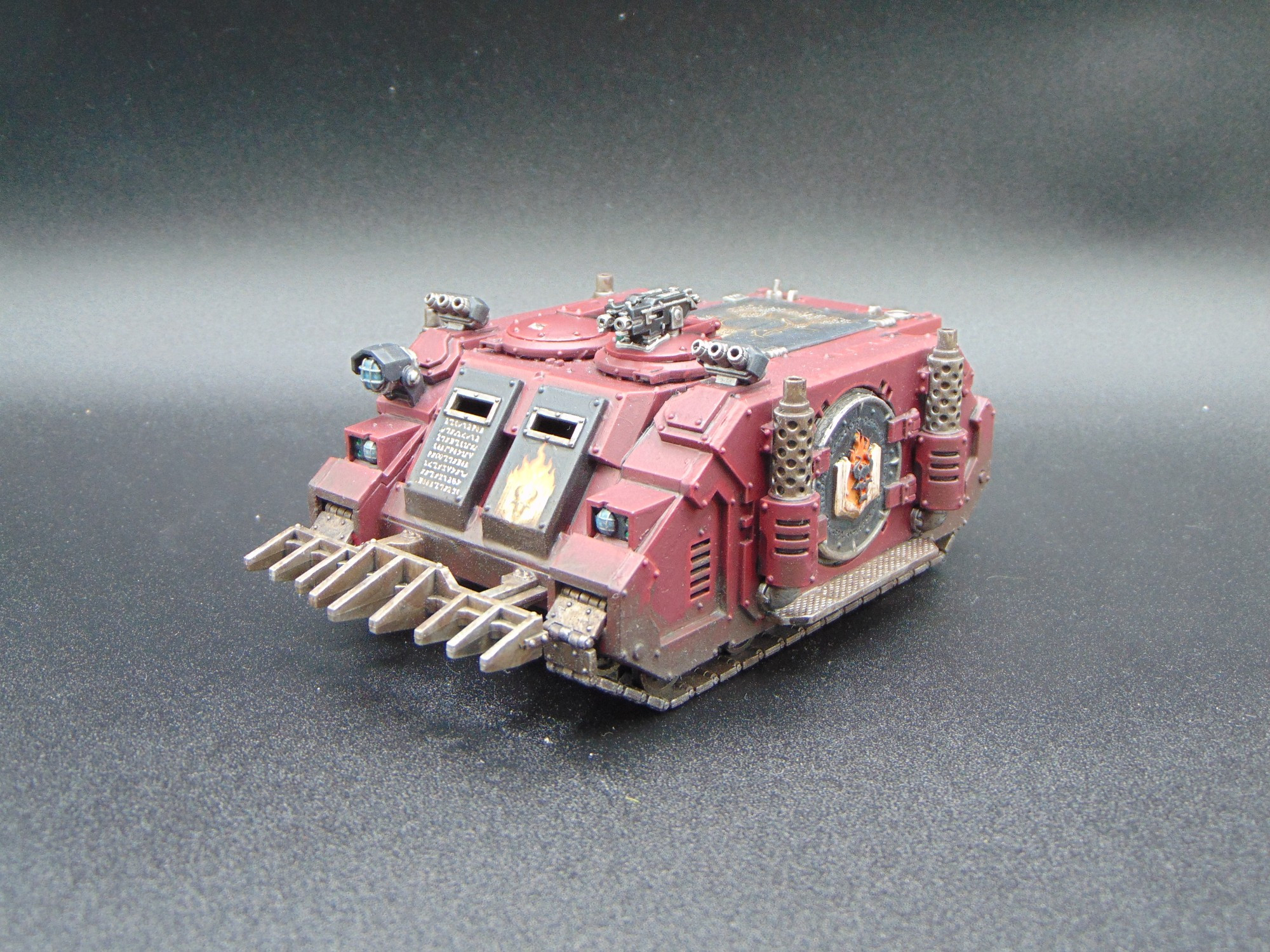 A Word Bearers Rhino for Horus Heresy Age of Darkness