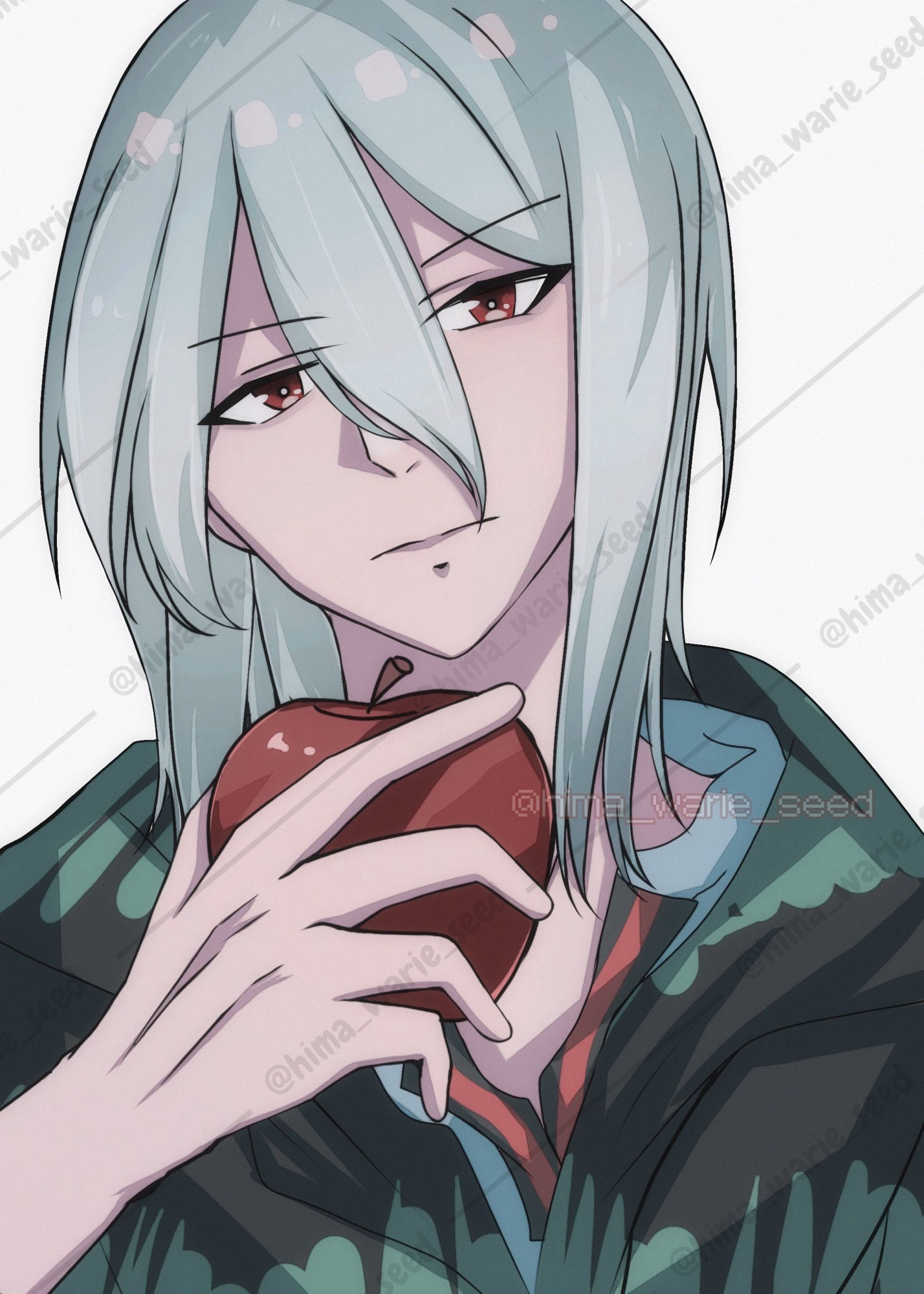 Devil survivor fanart!!!!!!! Yes he’s the prettiest princess 🥰