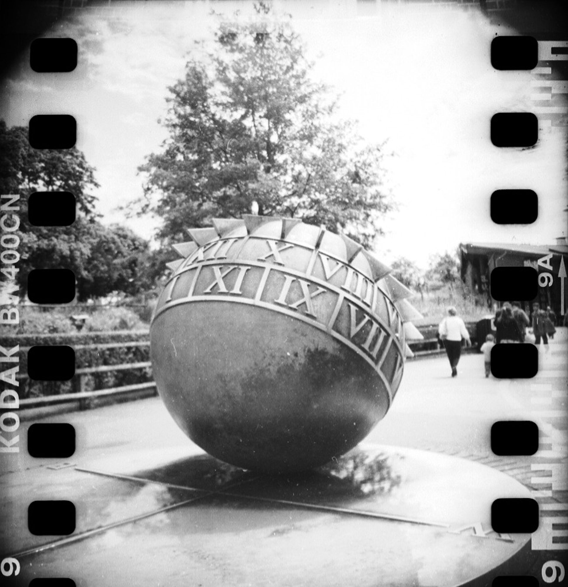 a large spherical sundial