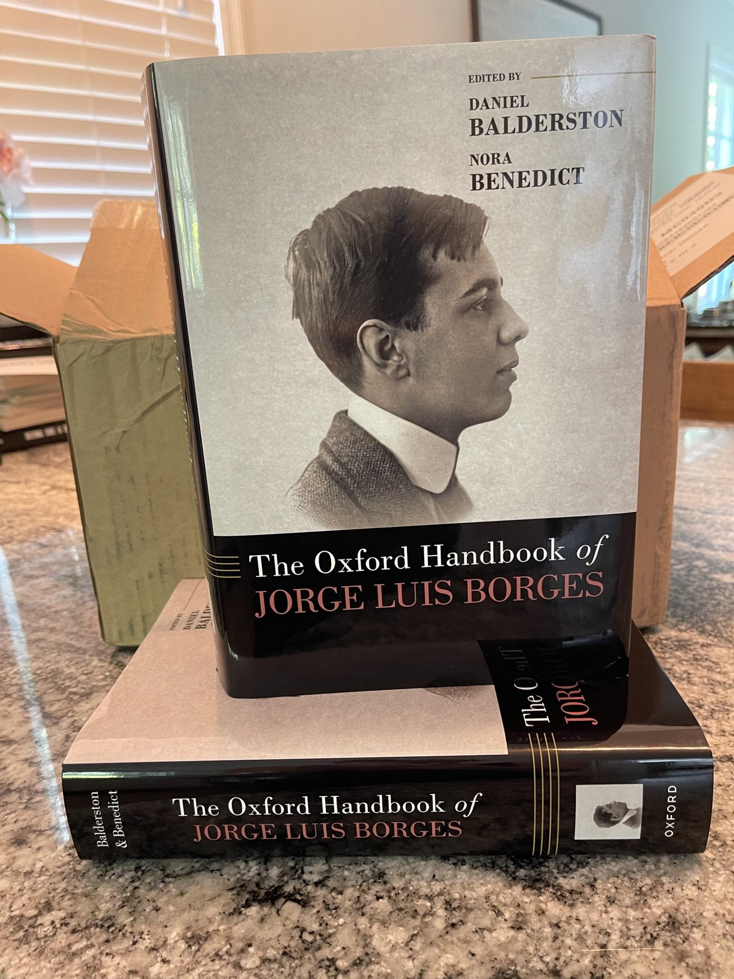 an image of the Oxford Handbook of Jorge Luis Borges