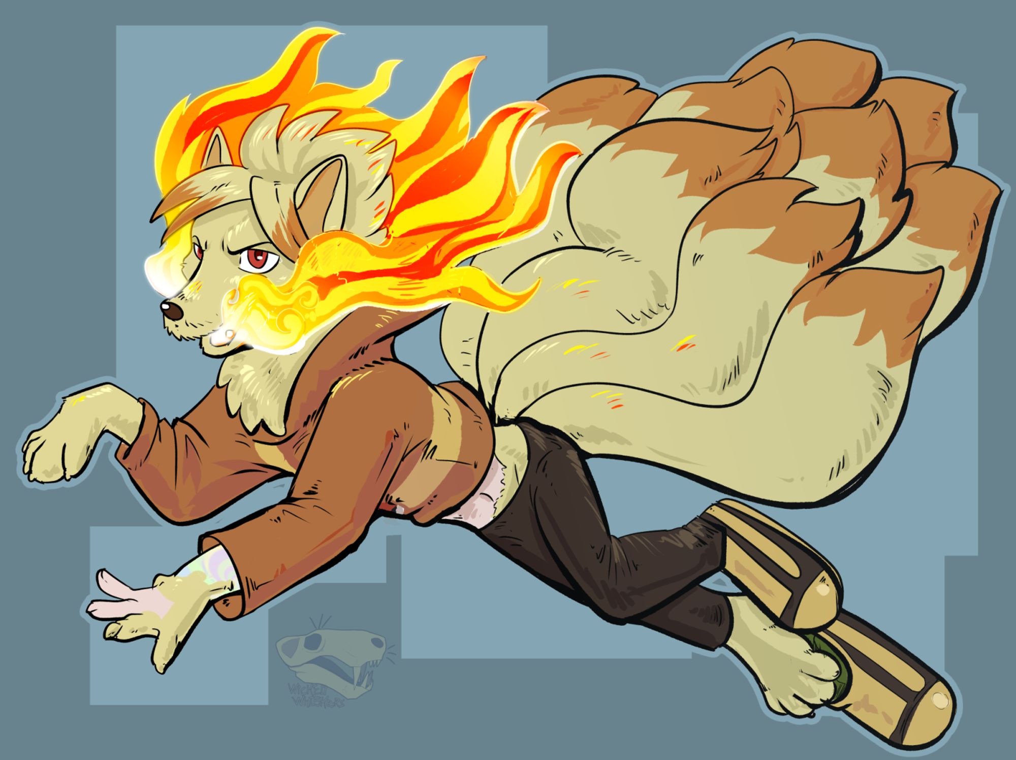 Human to Ninetales TF