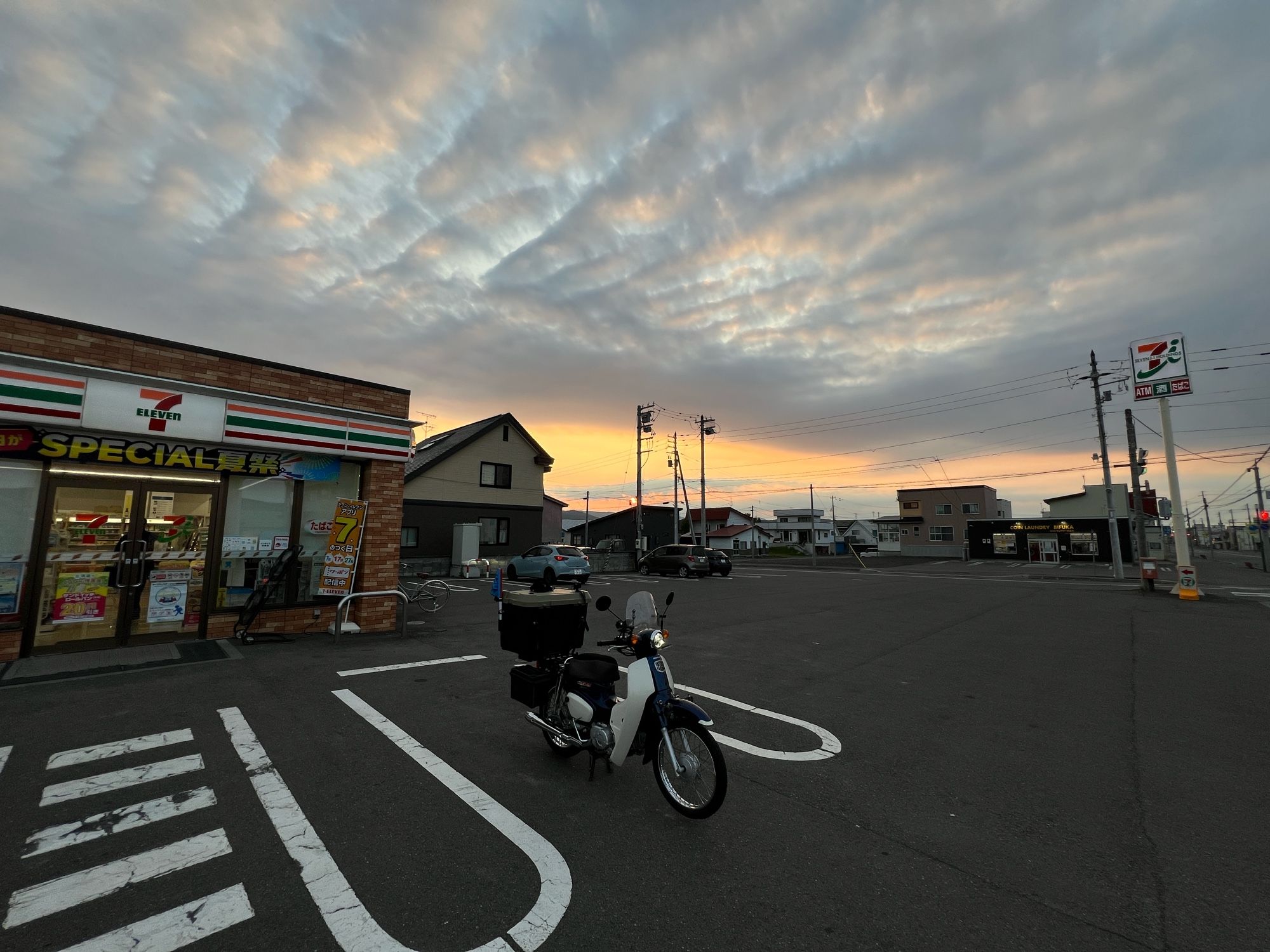 セブン-イレブンの国内最北店舗 美深西1条店の外観