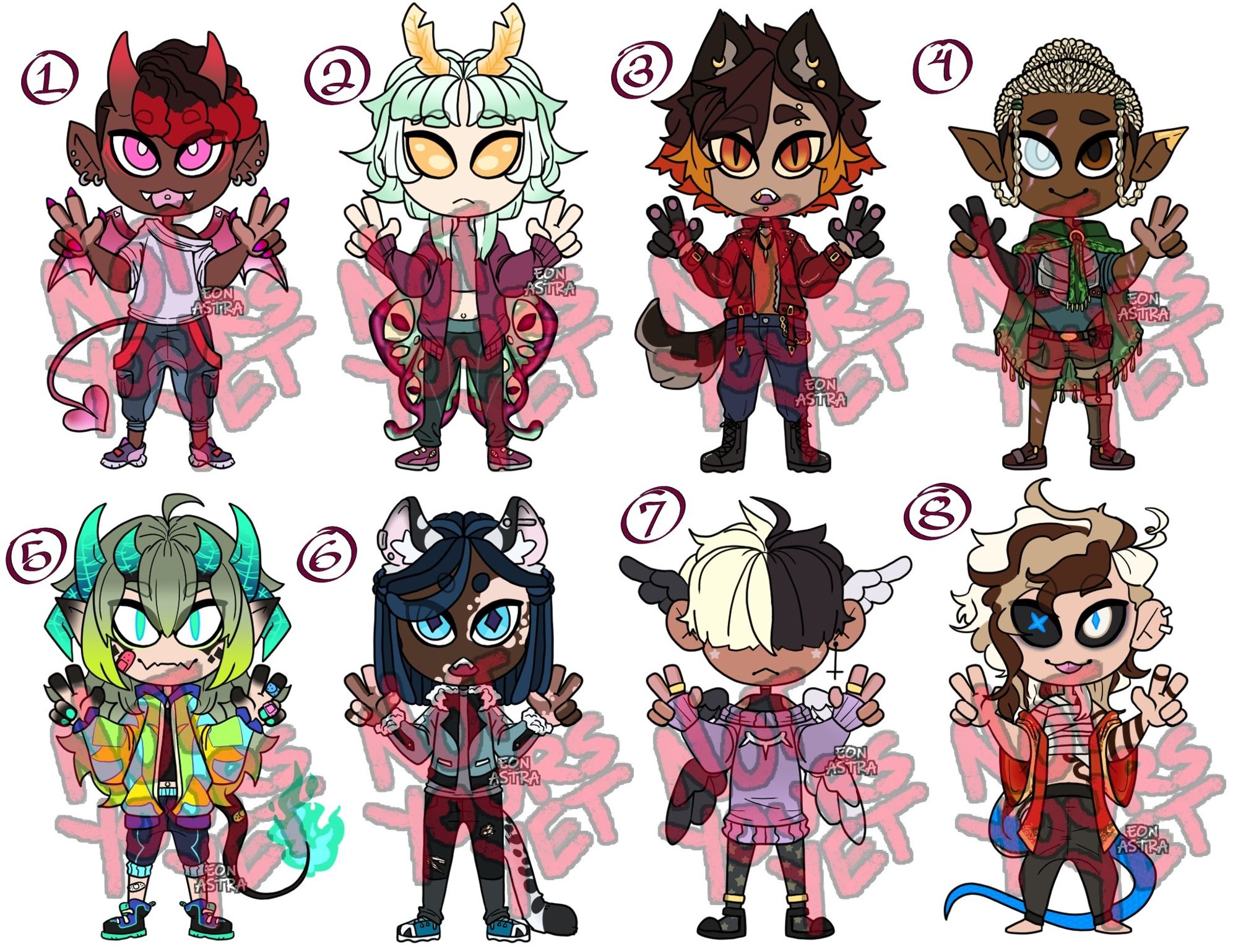 Chibi Adoptables For Sale