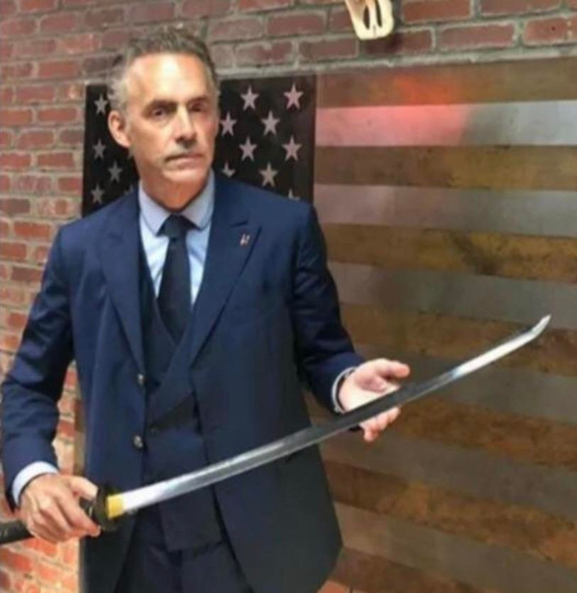 Jordan Peterson studied the blade