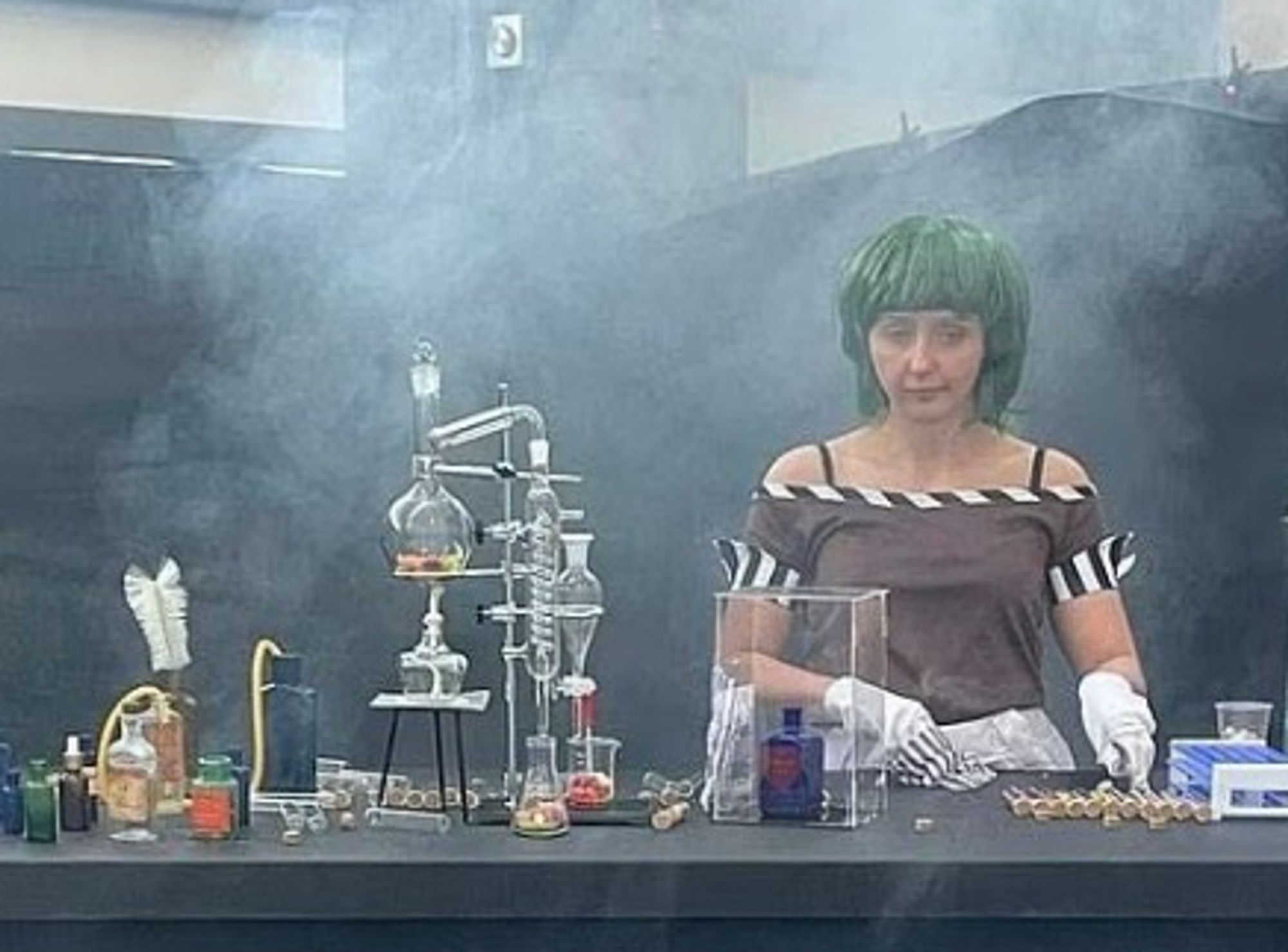 Oompa Loompa cooking meth in Glascow