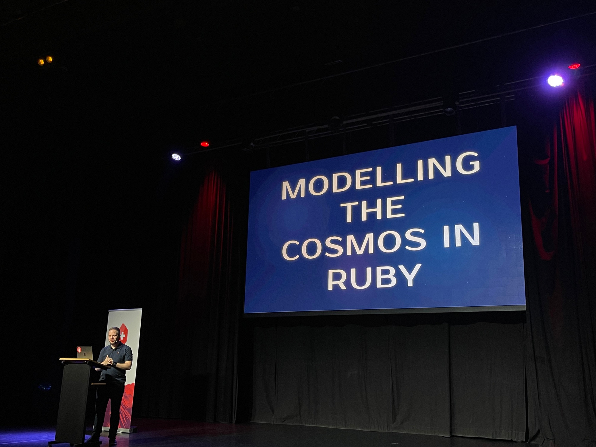 talk by Rémy Hannequin: Modelling the Cosmos in Ruby: Applying OOP and Domain-Driven Design to Astronomical Concepts