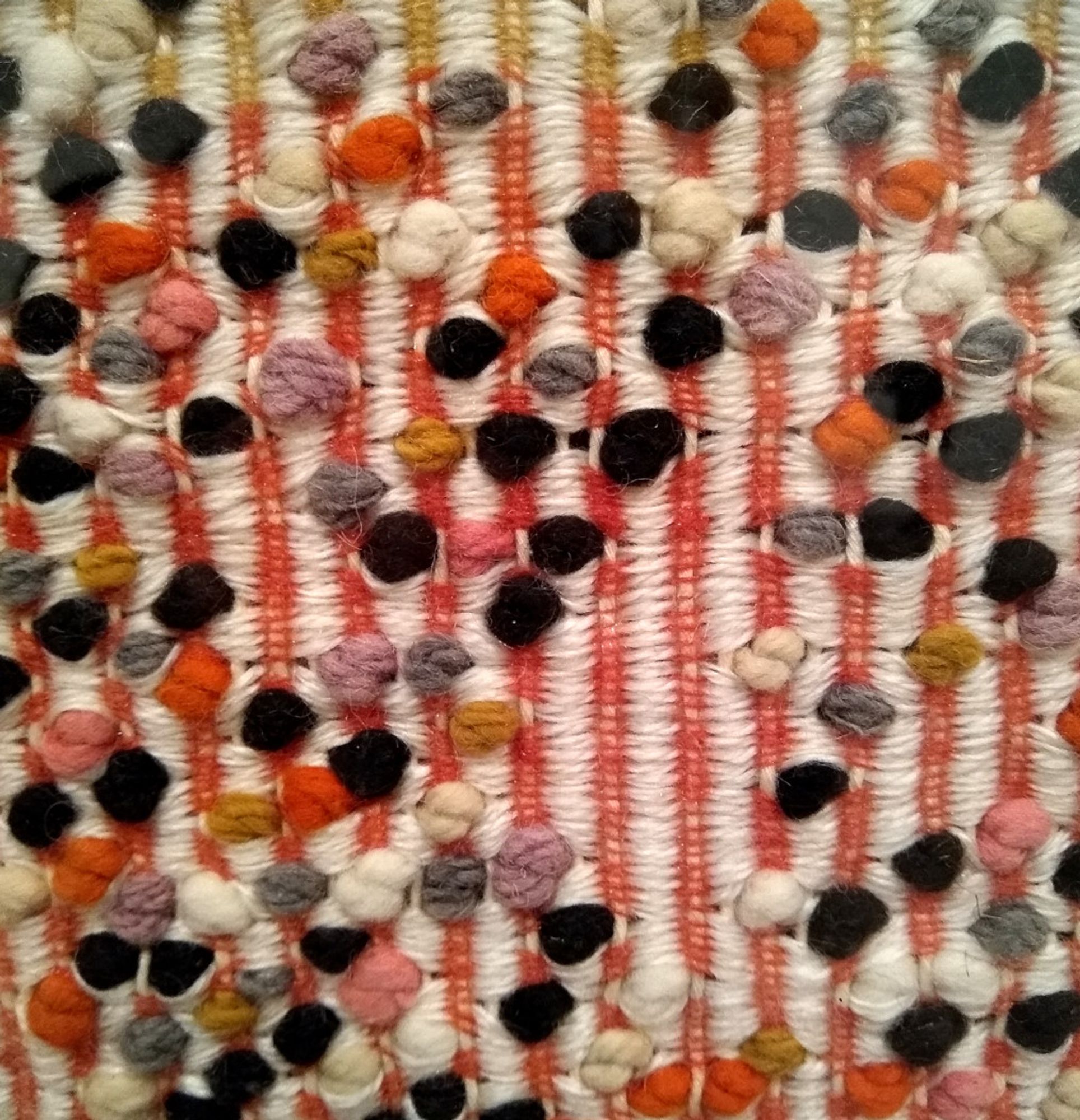 a weaving by Anni Albers