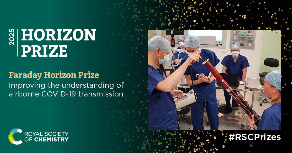 Aerosol transmission of SARSCoV2 virus is the dominant route for transmitting COVID-19.
👏'2025 Faraday Horizon Prize for advancing understanding of the physicochemical properties of exhaled aerosols, and their impact on transmissibility of respiratory pathogens.' @rsc.org
https://www.rsc.org/standards-and-recognition/prizes/winners/the-perform-covid-19-team