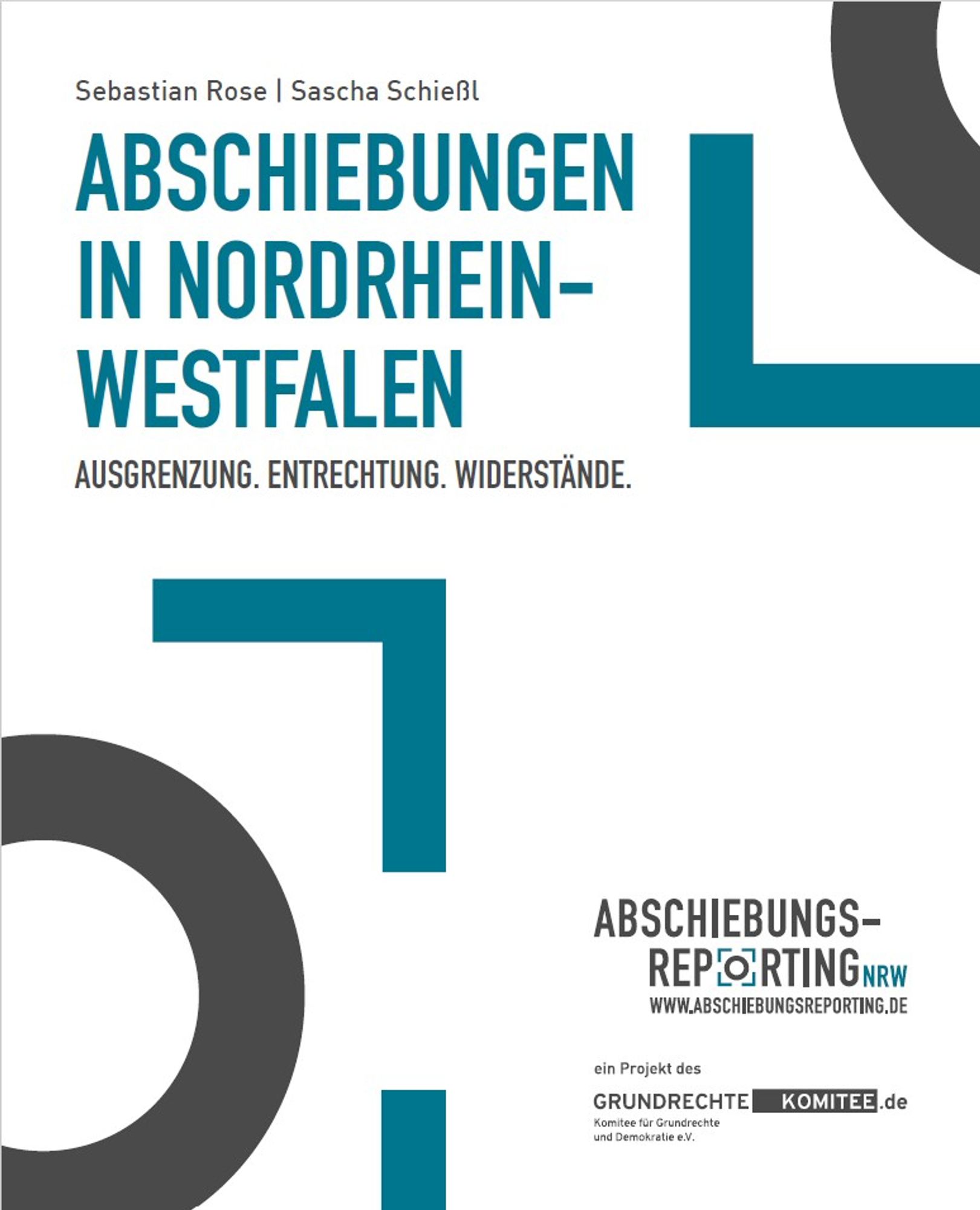 Buchcover Rose/Schießl, Abschiebungen in Nordrhein-Westfalen