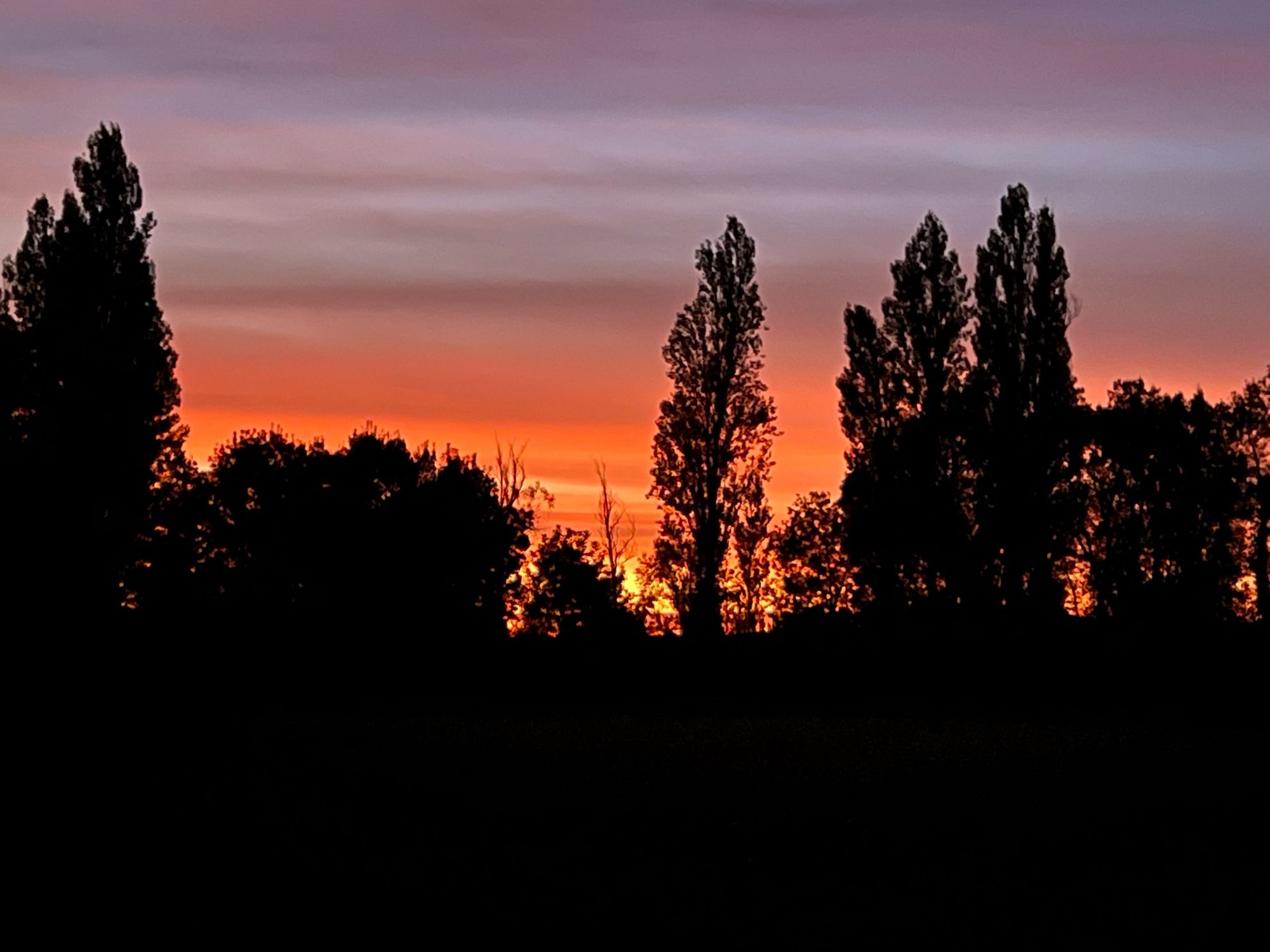 Crépuscule en Touraine