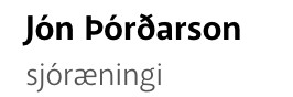 Jón Þórðarson, sjóræningi