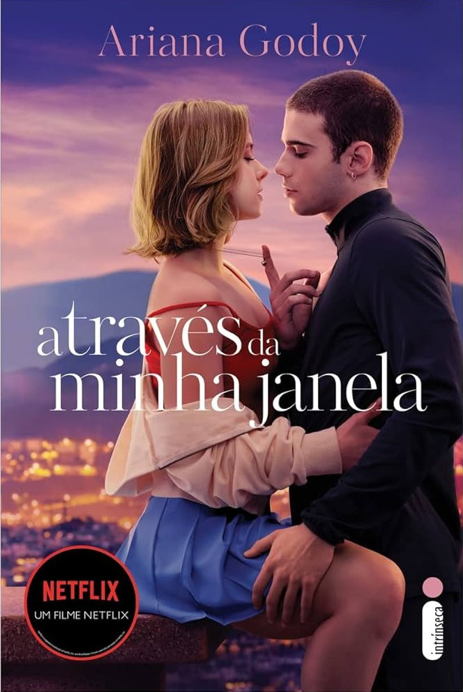 Capa de Através da minha janela, de Ariana Godoy.